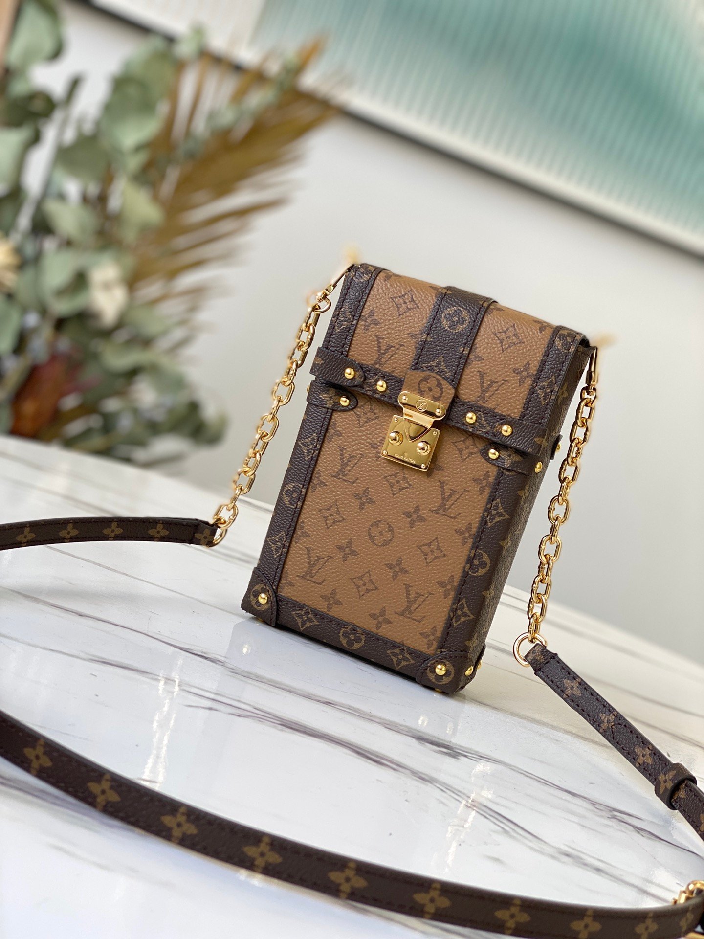 Louis Vuitton Trunk Vertical-11*17.5*3.5CM