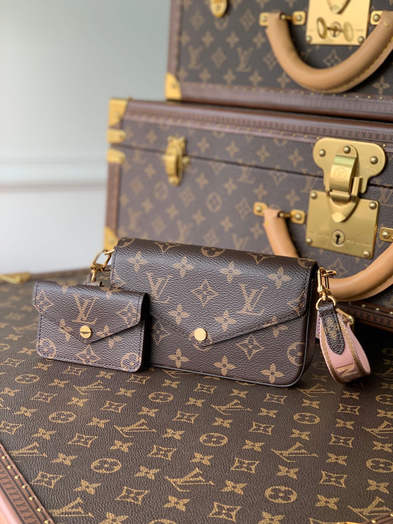 Louis Vuitton Multi Pochette Félicie Bag -17×9.6×3.5CM