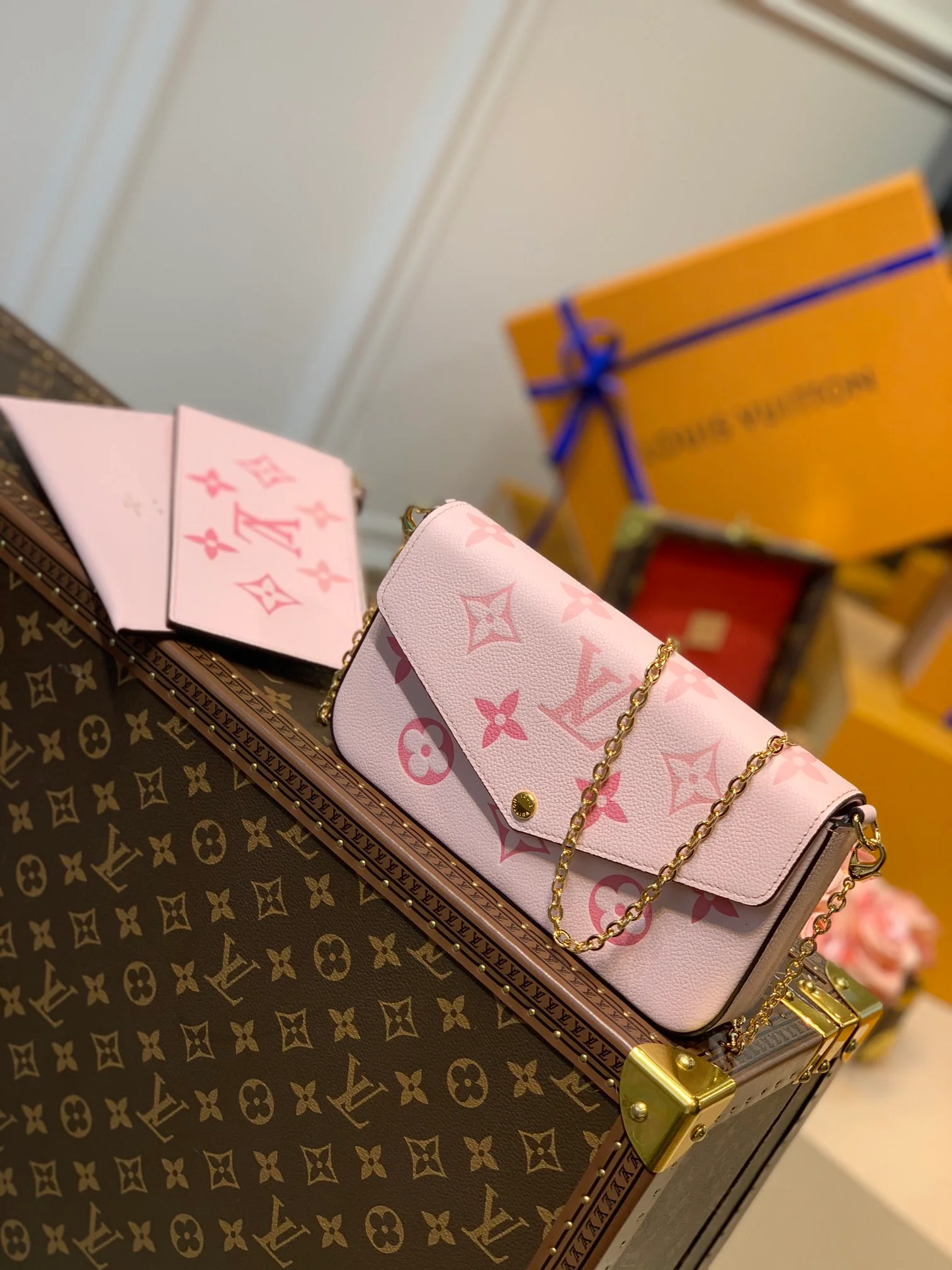 Louis Vuitton Pochette Félicie Wallet -21*12*3CM