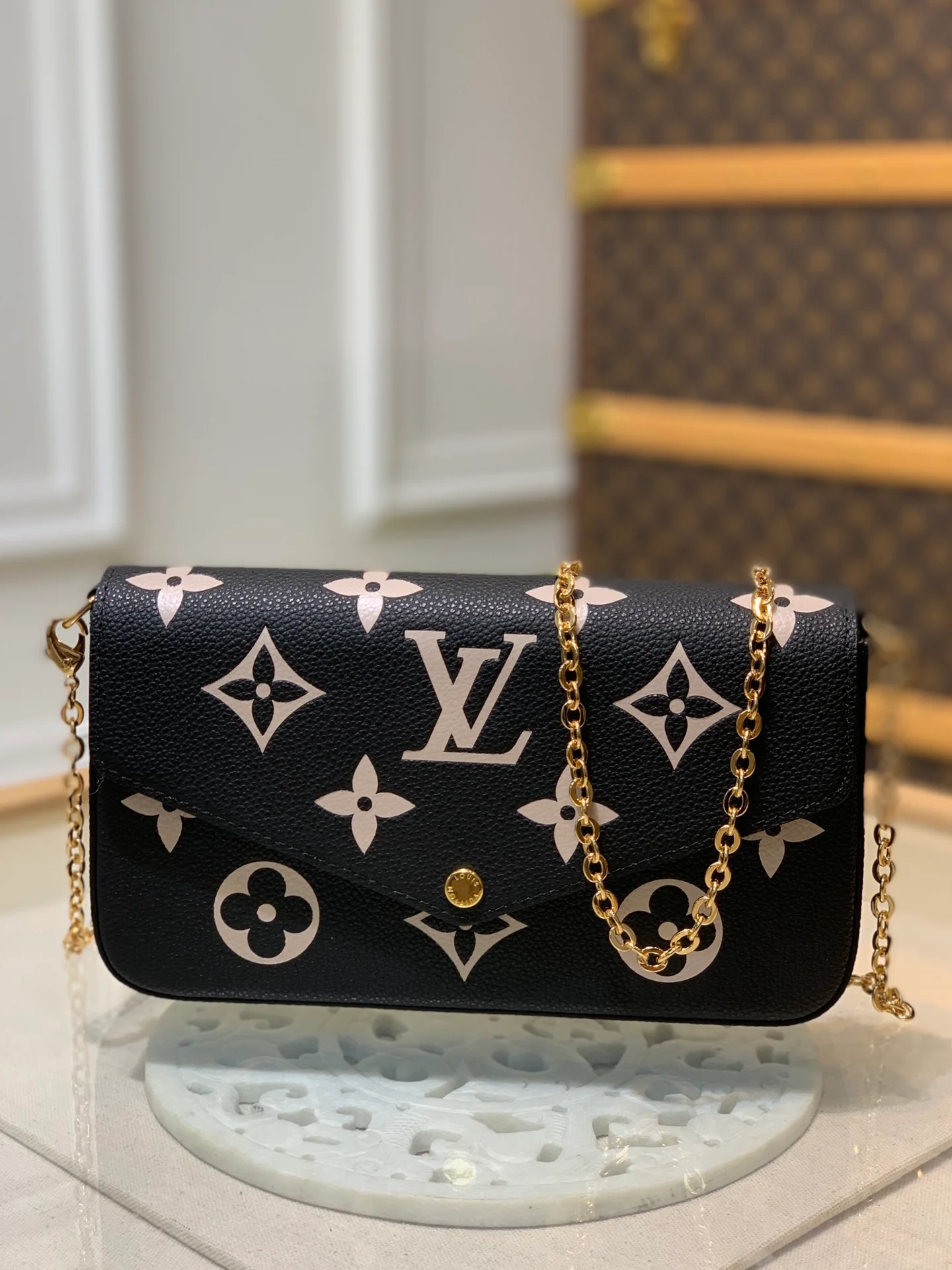 Louis Vuitton Pochette Félicie Wallet -21*12*3CM