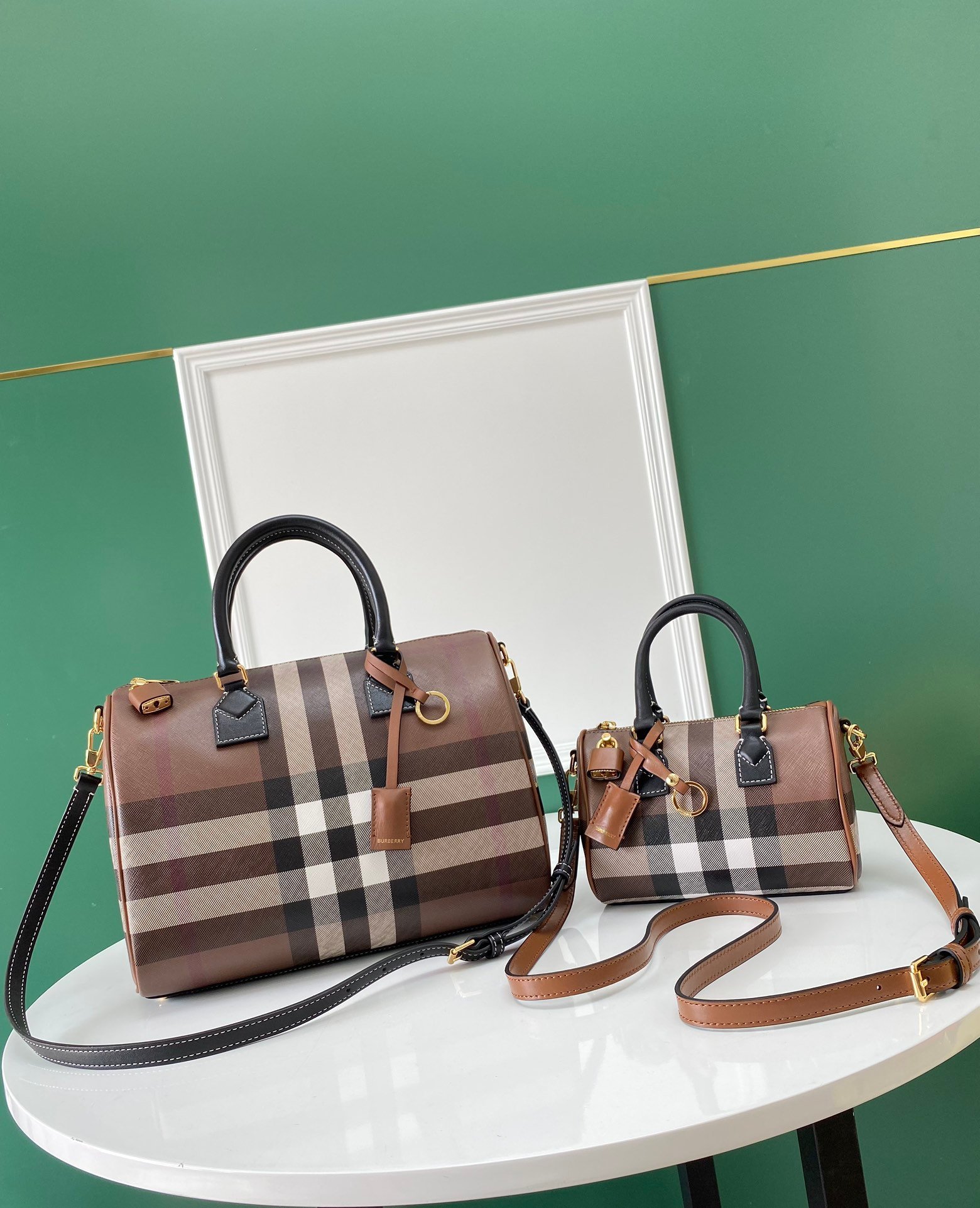 Burberry Handbags-18.5*11*12 /30*15*21CM