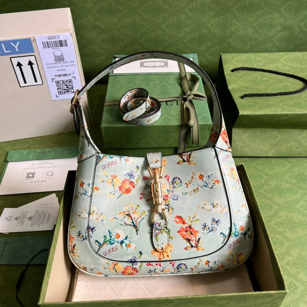 Gucci Jackie 1961 Hobo Bag-28*19*4.5CM