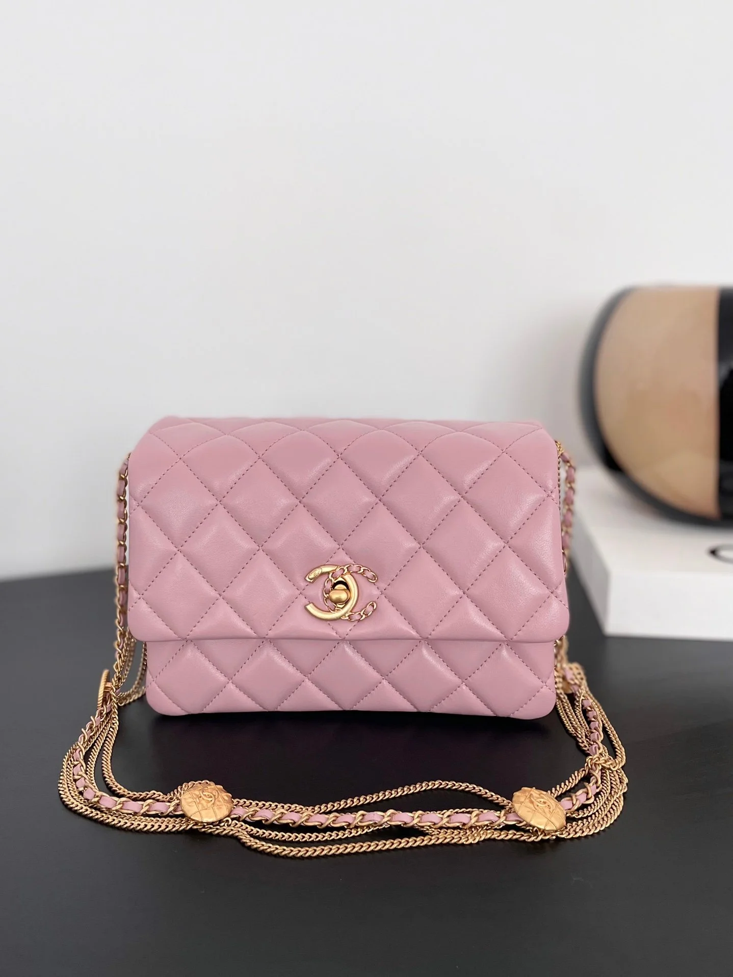 Chanell Flap Bag-21.5*14*10CM