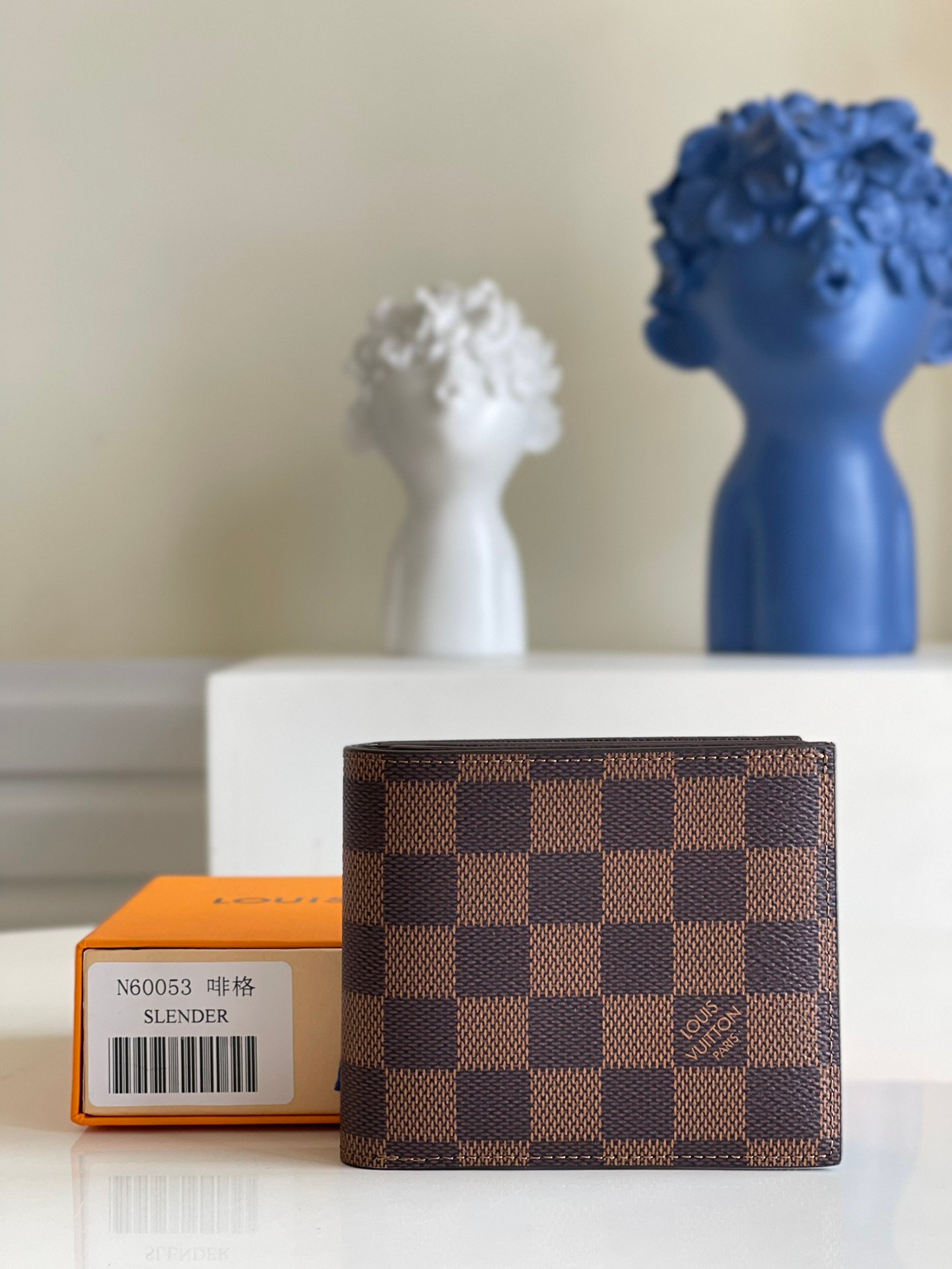 Louis Vuitton Amerigo Wallet-N60053-12*9*2CM
