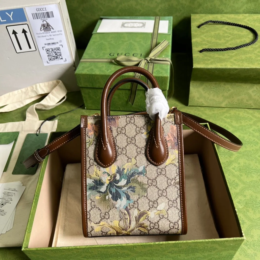 Gucci GG Retro Mini Tote-16*20*7CM