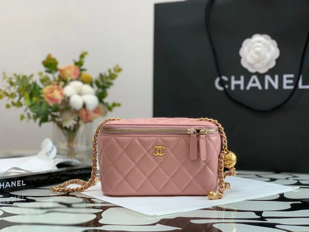 Chanell Cosmetic Bag-16.5×10×8CM