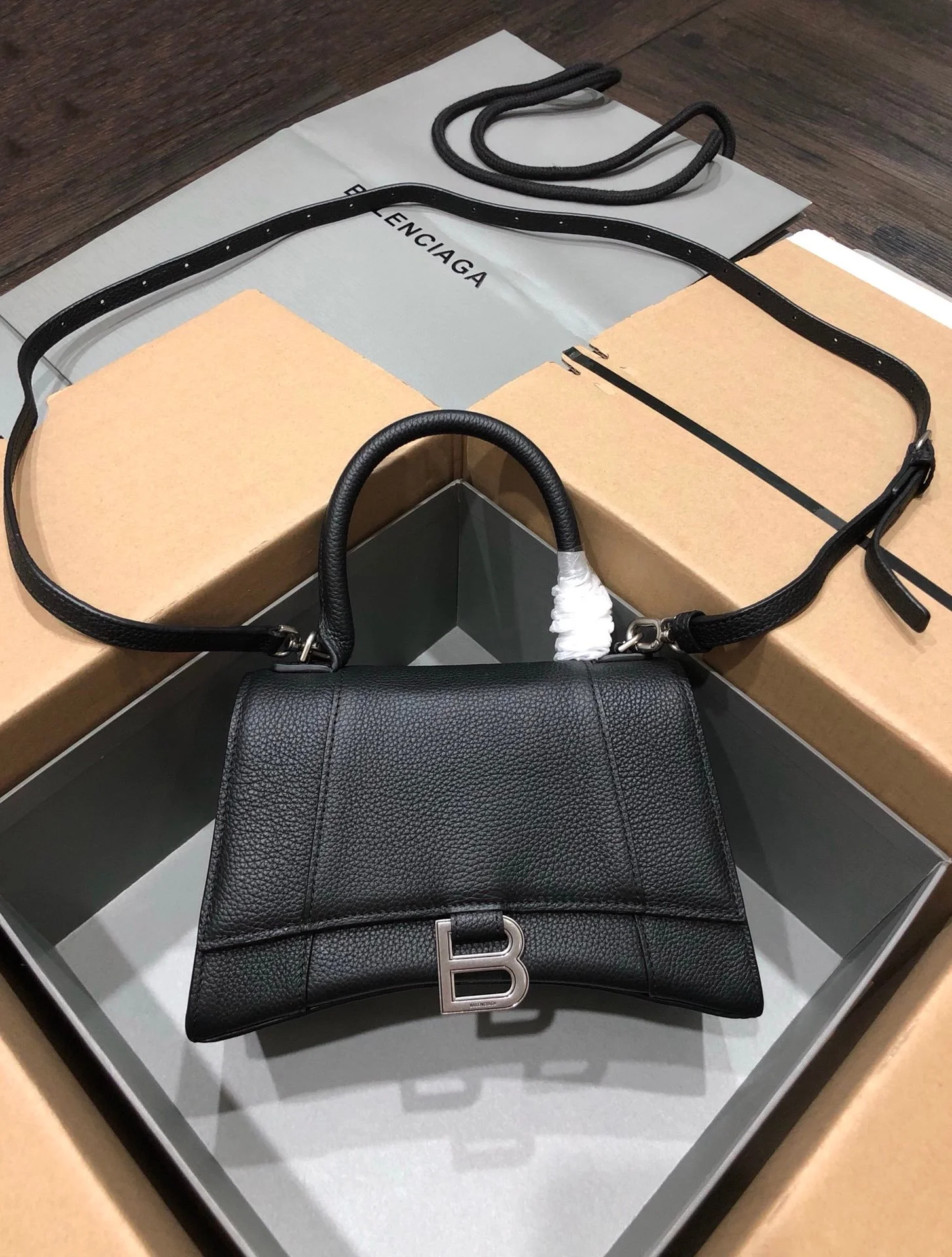 Balenciaga Hourglass Bag-23x10x24CM