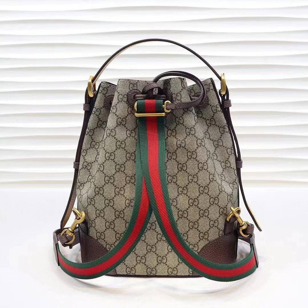 Gucci GG Supreme Bucket-20*22*14CM