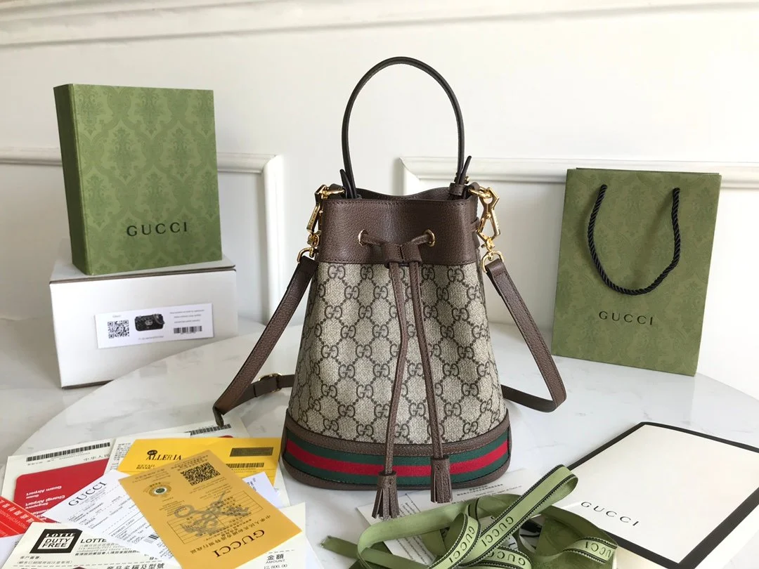 Gucci Ophidia Bucket-20.5*26*11CM