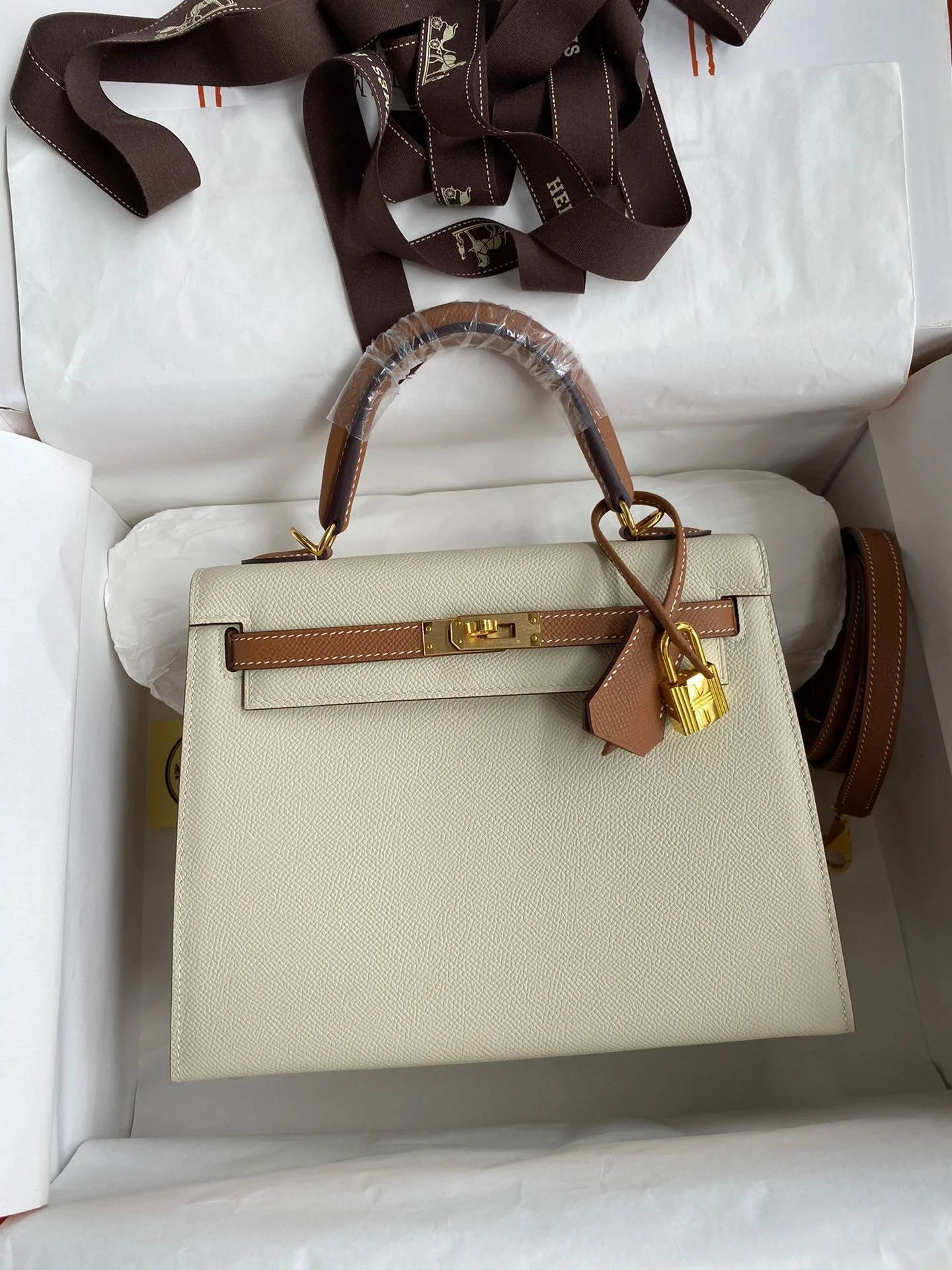 Hermes Kelly-Epsom Leather-25CM