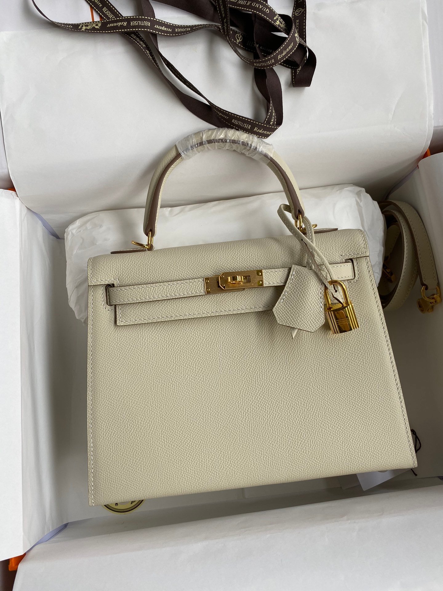 Hermes Kelly-Epsom Leather-25CM