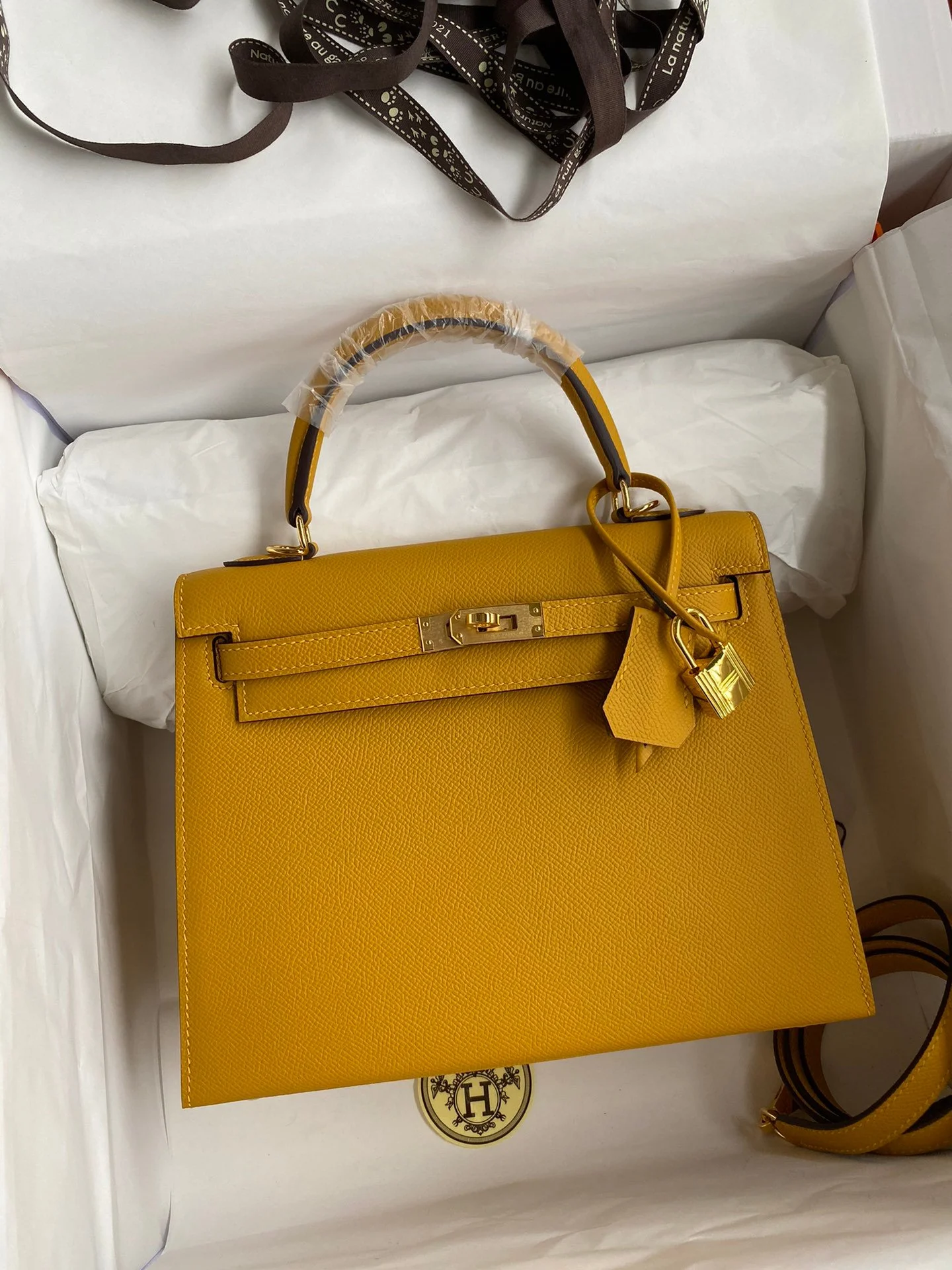Hermes Kelly-Epsom Leather-25CM