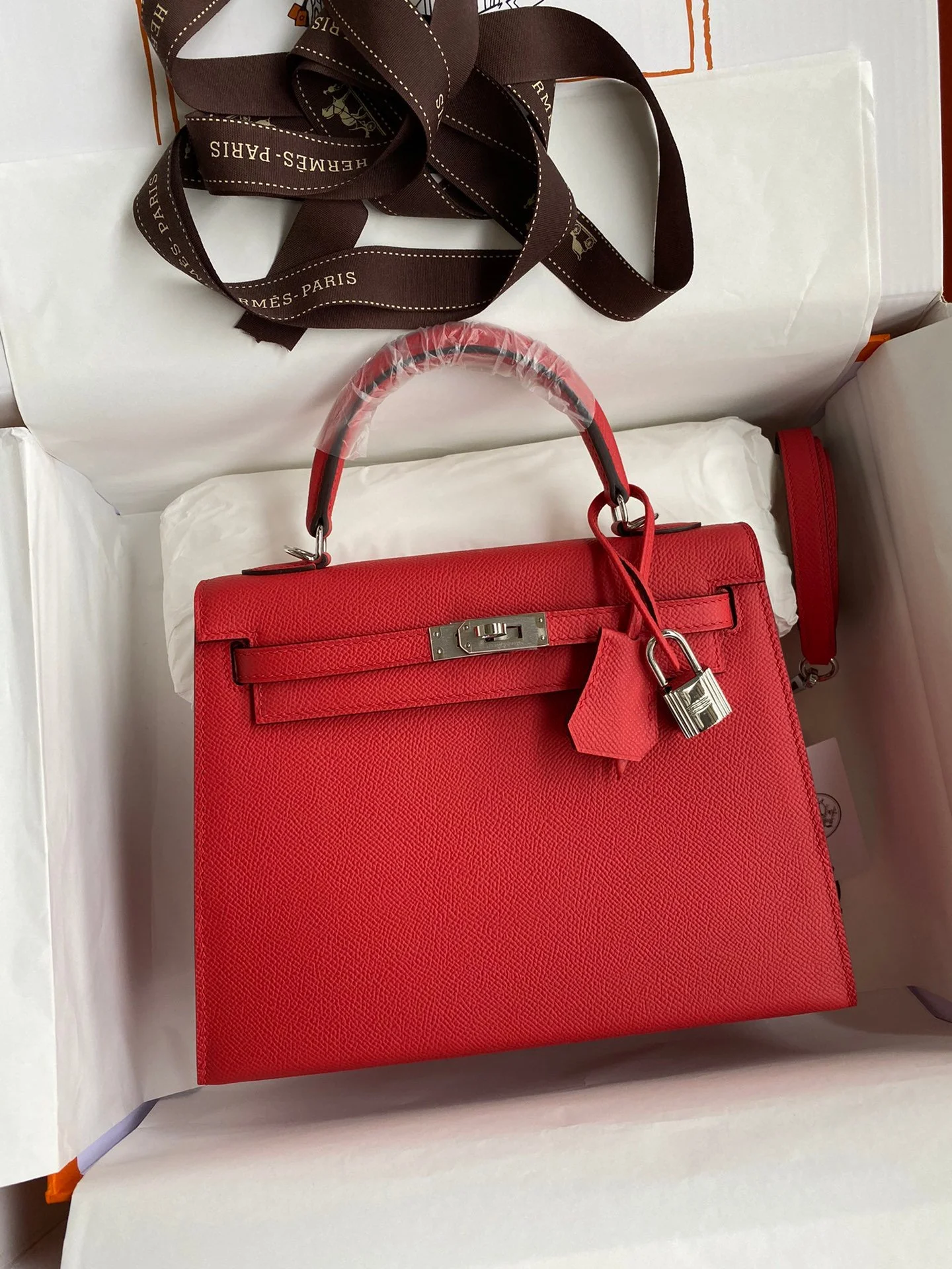 Hermes Kelly-Epsom Leather-25CM