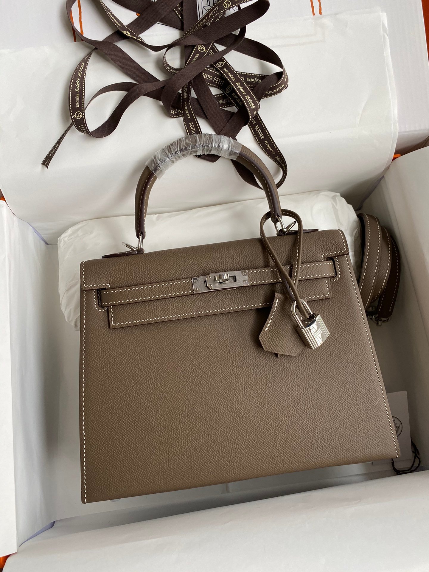 Hermes Kelly-Epsom Leather-25CM