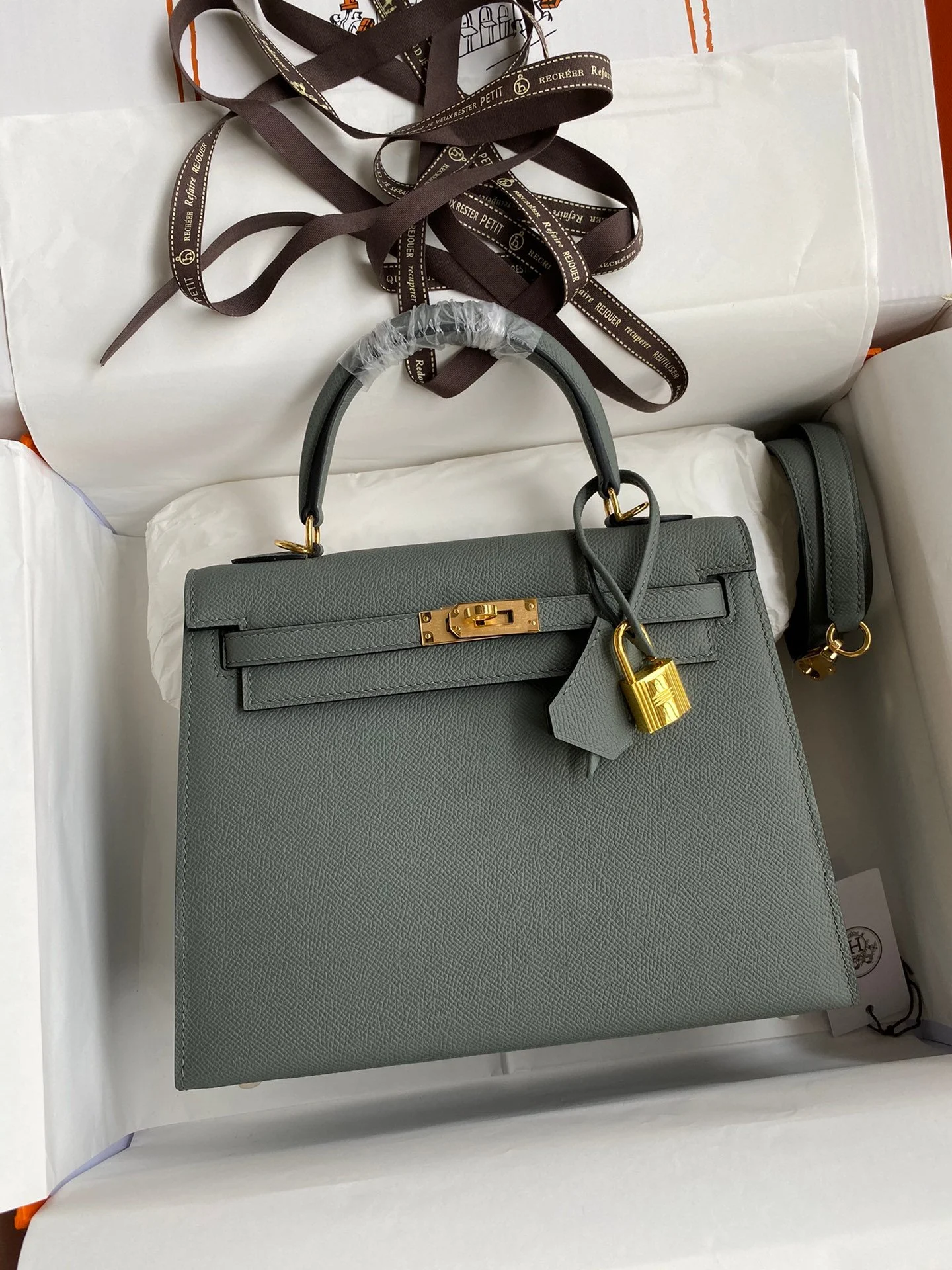 Hermes Kelly-Epsom Leather-25CM