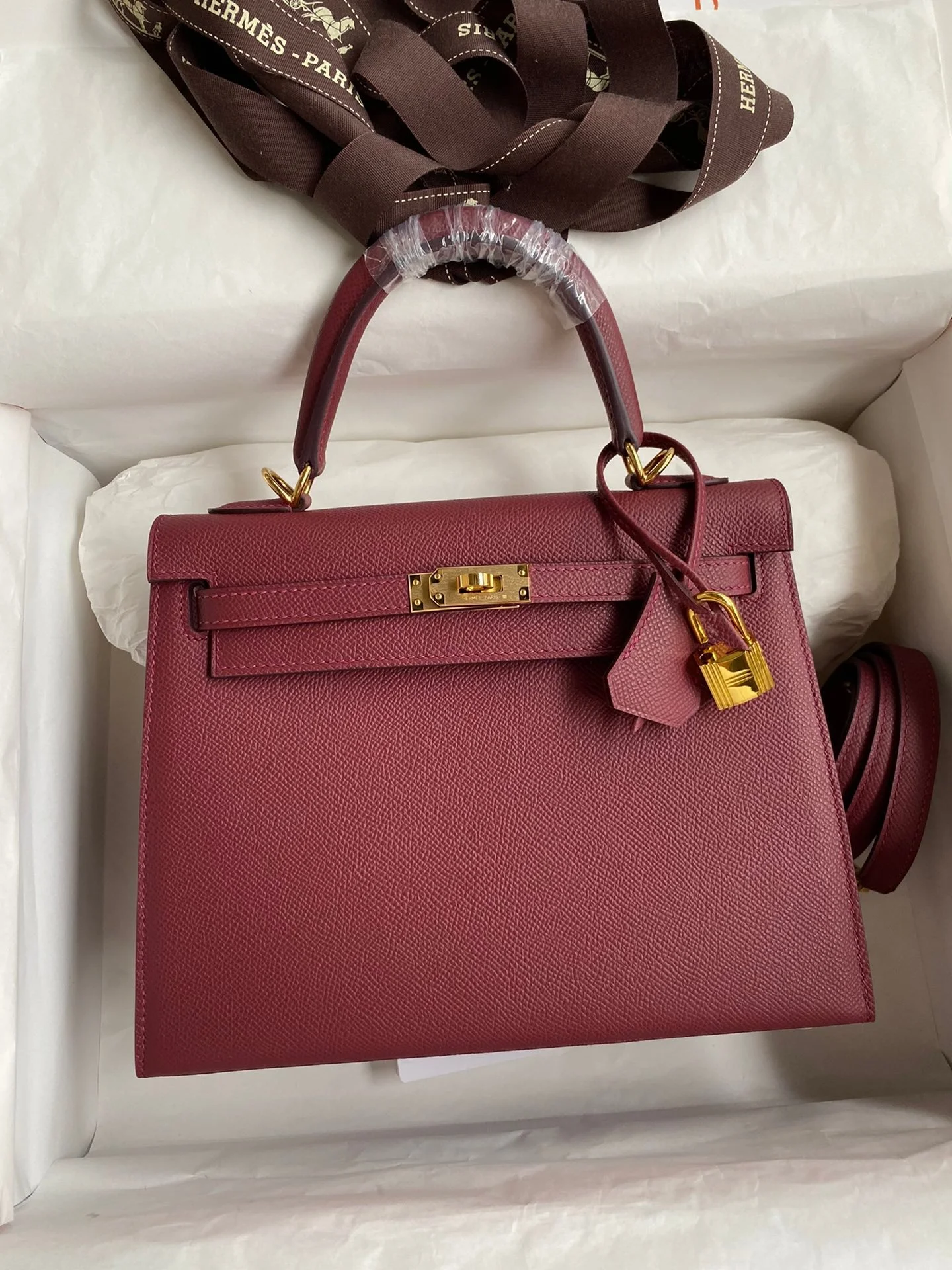 Hermes Kelly-Epsom Leather-25CM