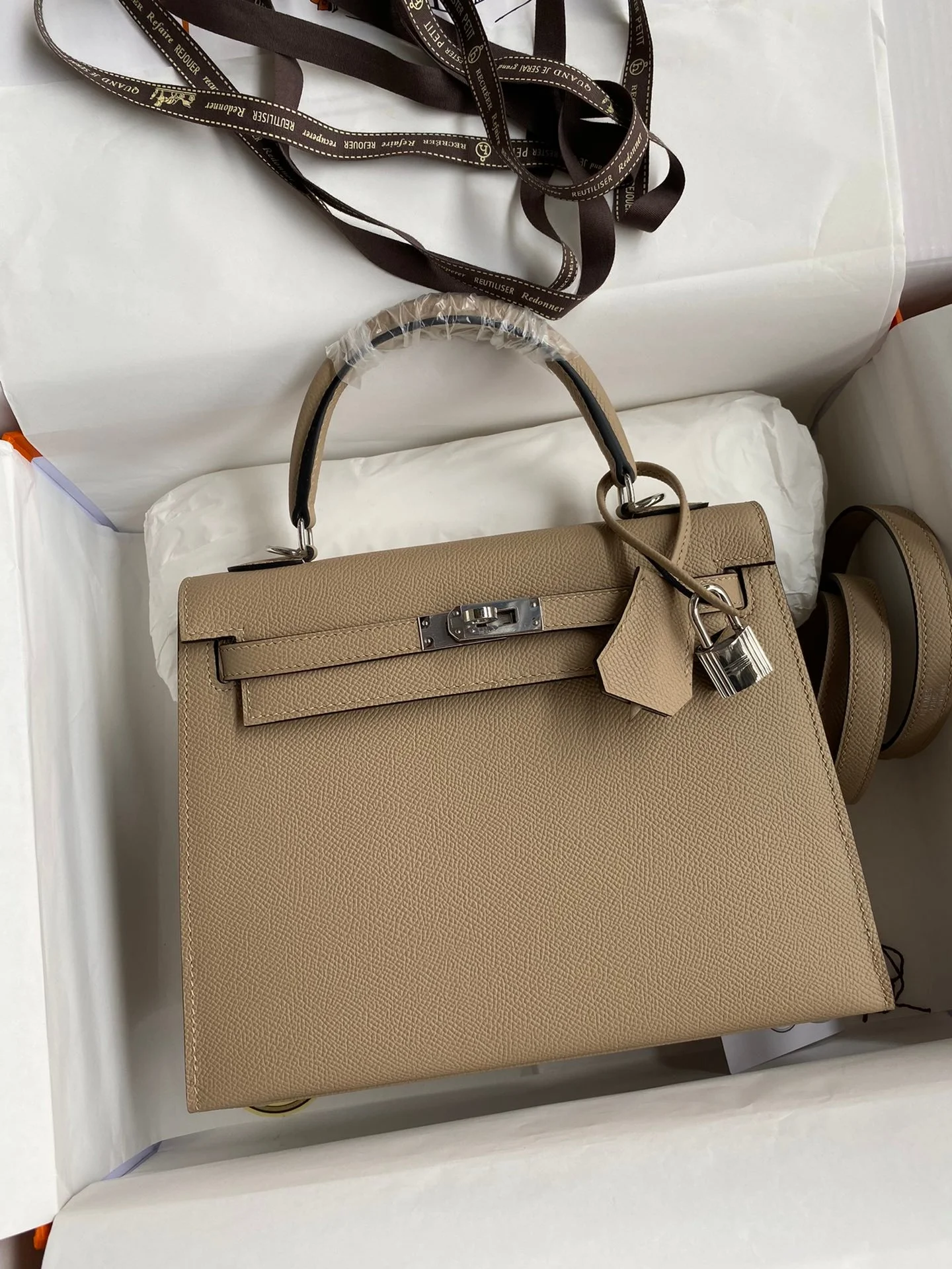 Hermes Kelly-Epsom Leather-25CM