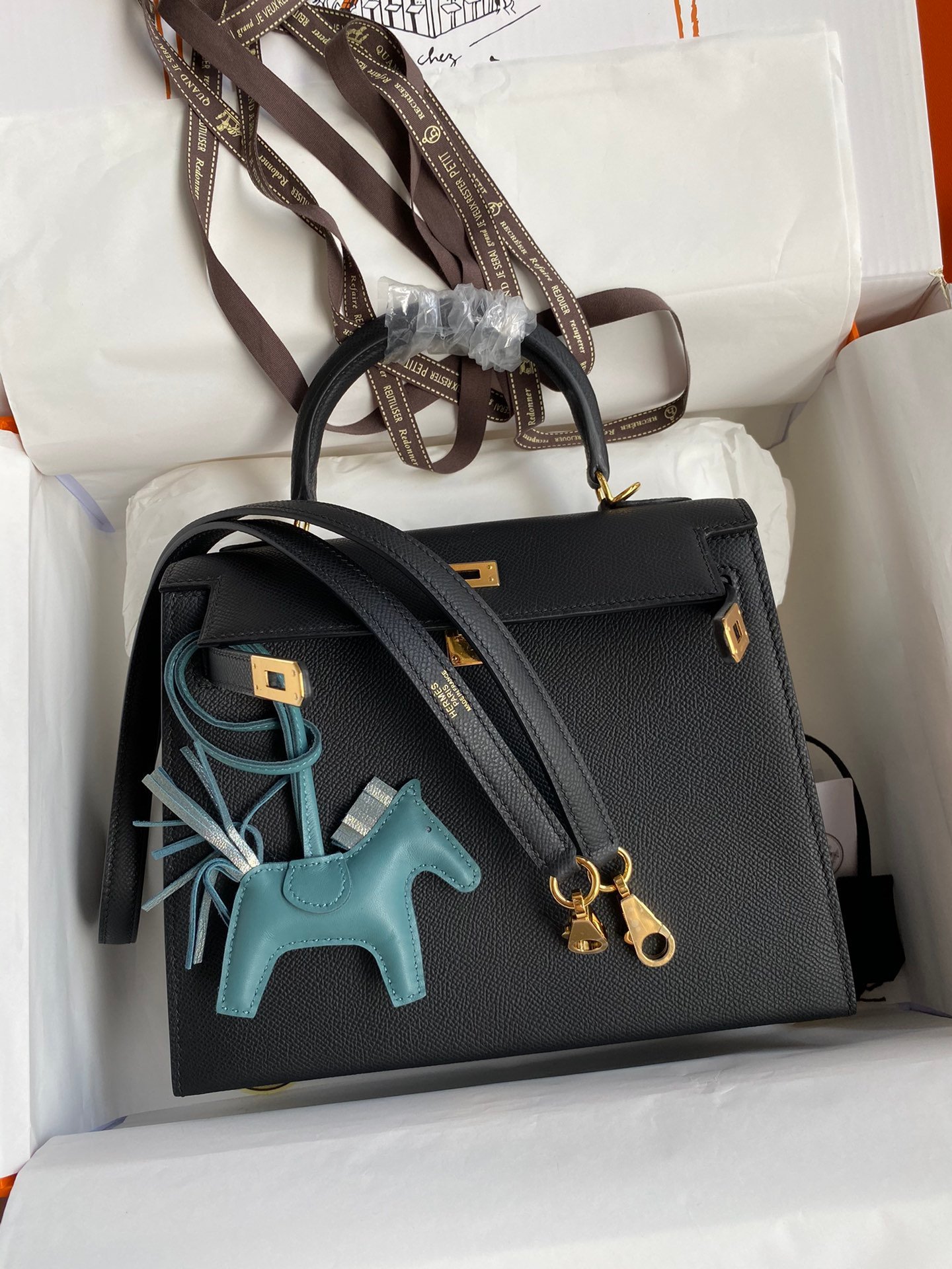 Hermes Kelly-Epsom Leather-25CM