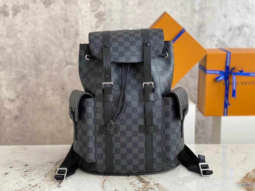 Louis Vuitton Christopher Backpack M41379-32*39*12CM