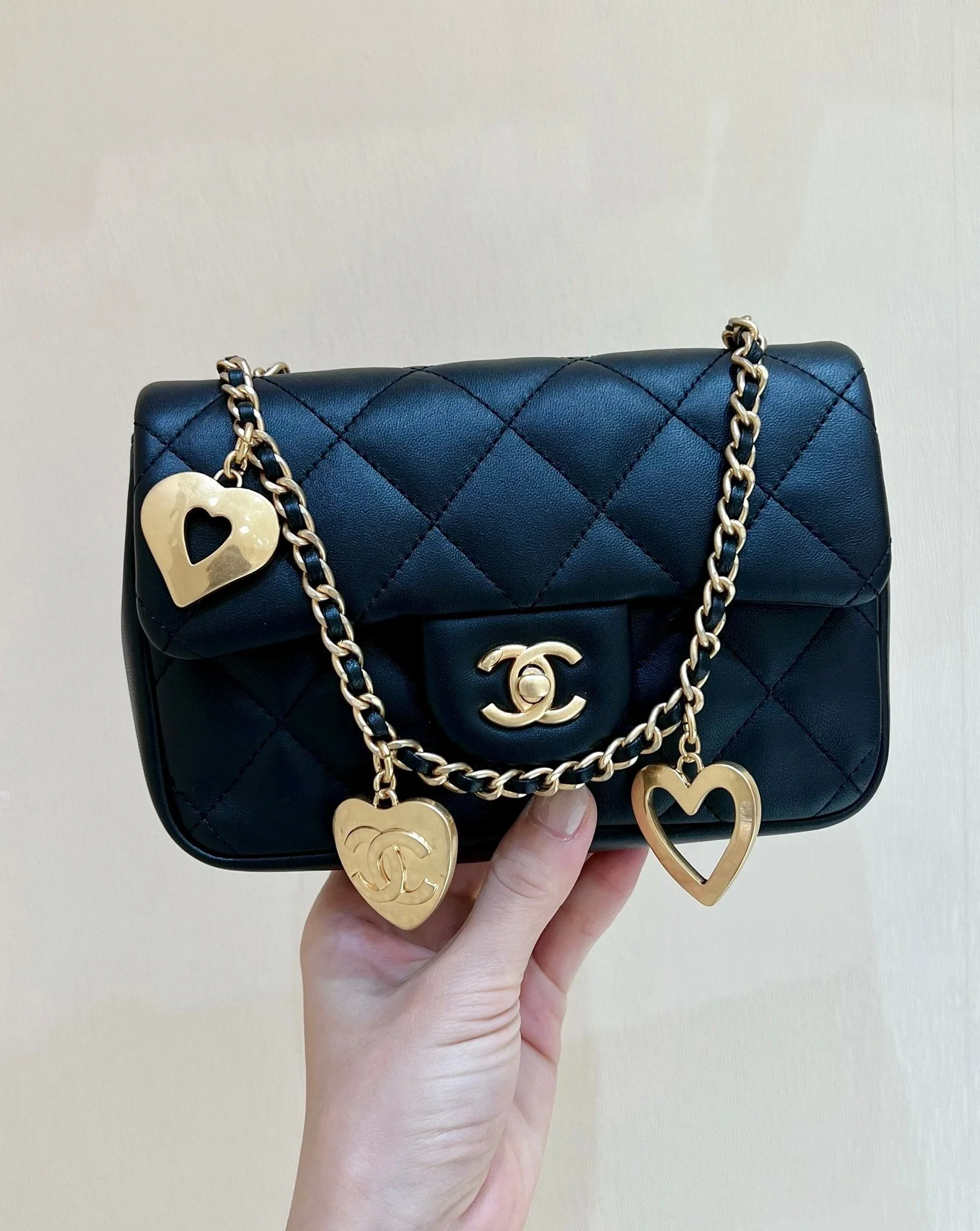 Chanel Flap Bag-12*19*7CM