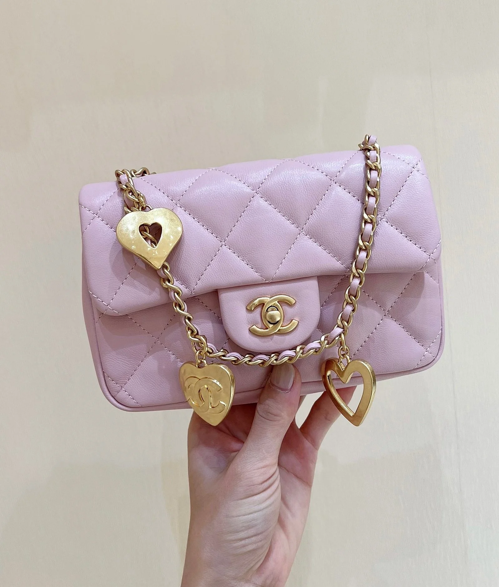 Chanel Flap Bag-12*19*7CM