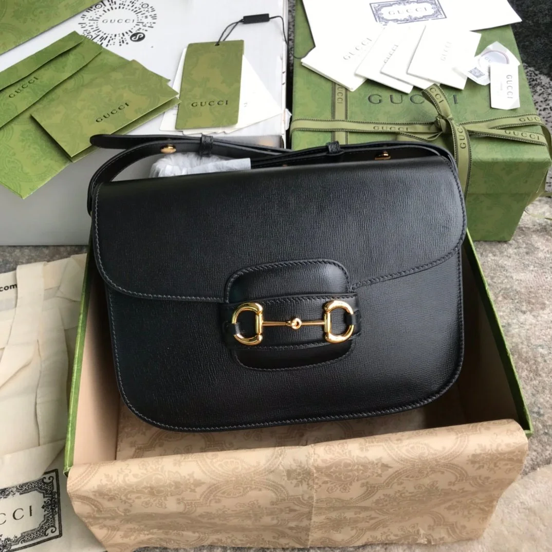 Gucci 1955 Horsebit Shoulder Bag-25*18*8CM