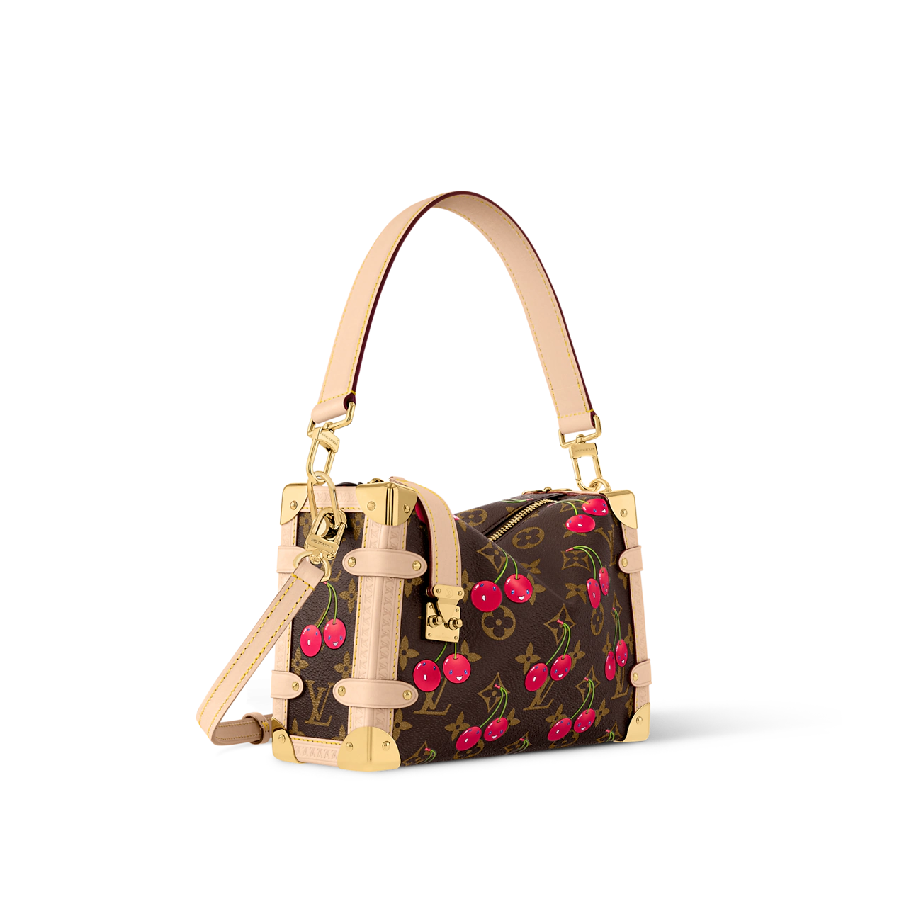 LOUIS VUITTON MURAKAMI LV X TM SIDE TRUNK MM M14278 (23.5*16*8.5cm)