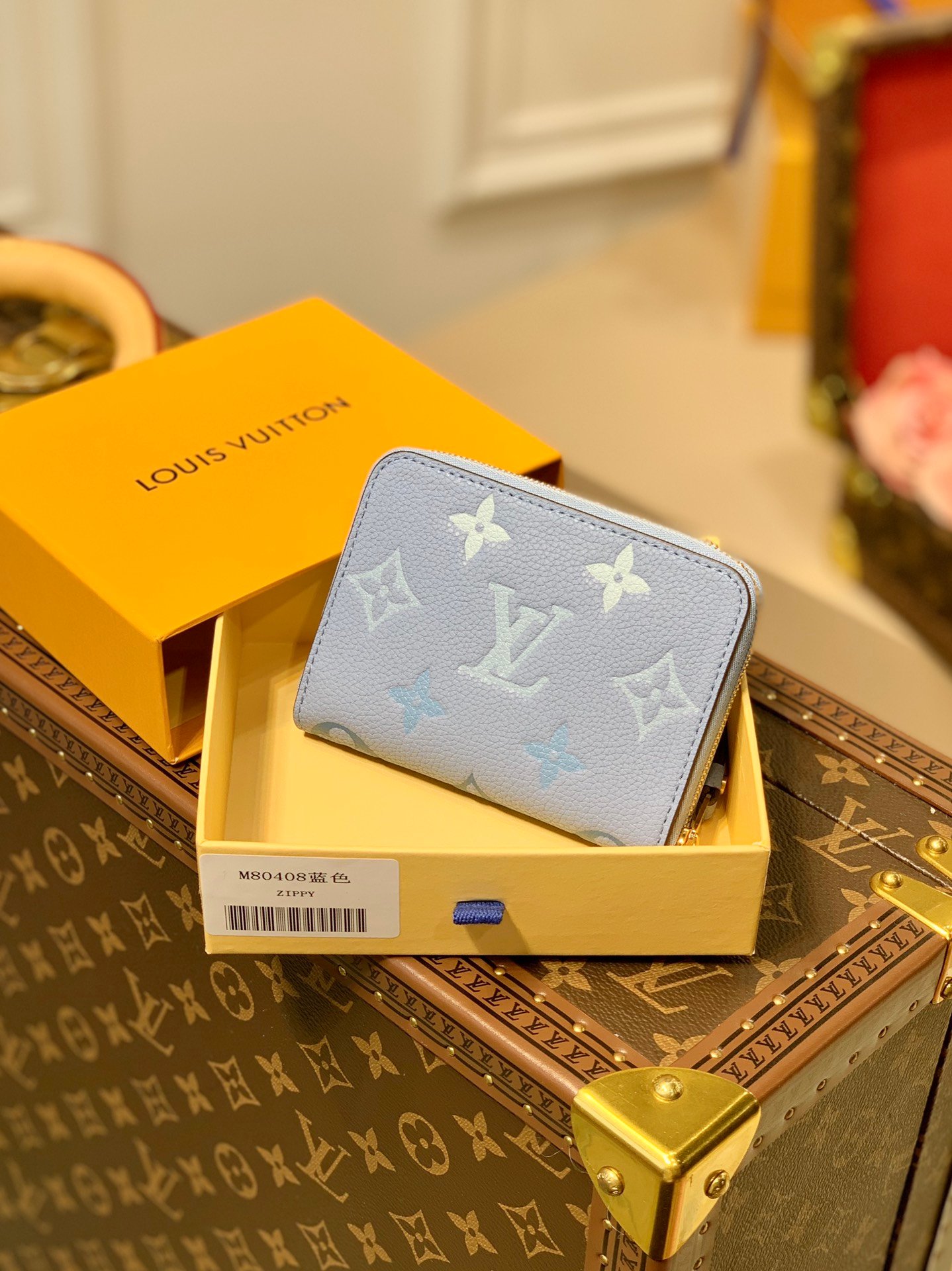 Louis Vuitton By The Pool Zippy Wallet-11*8.5*12CM