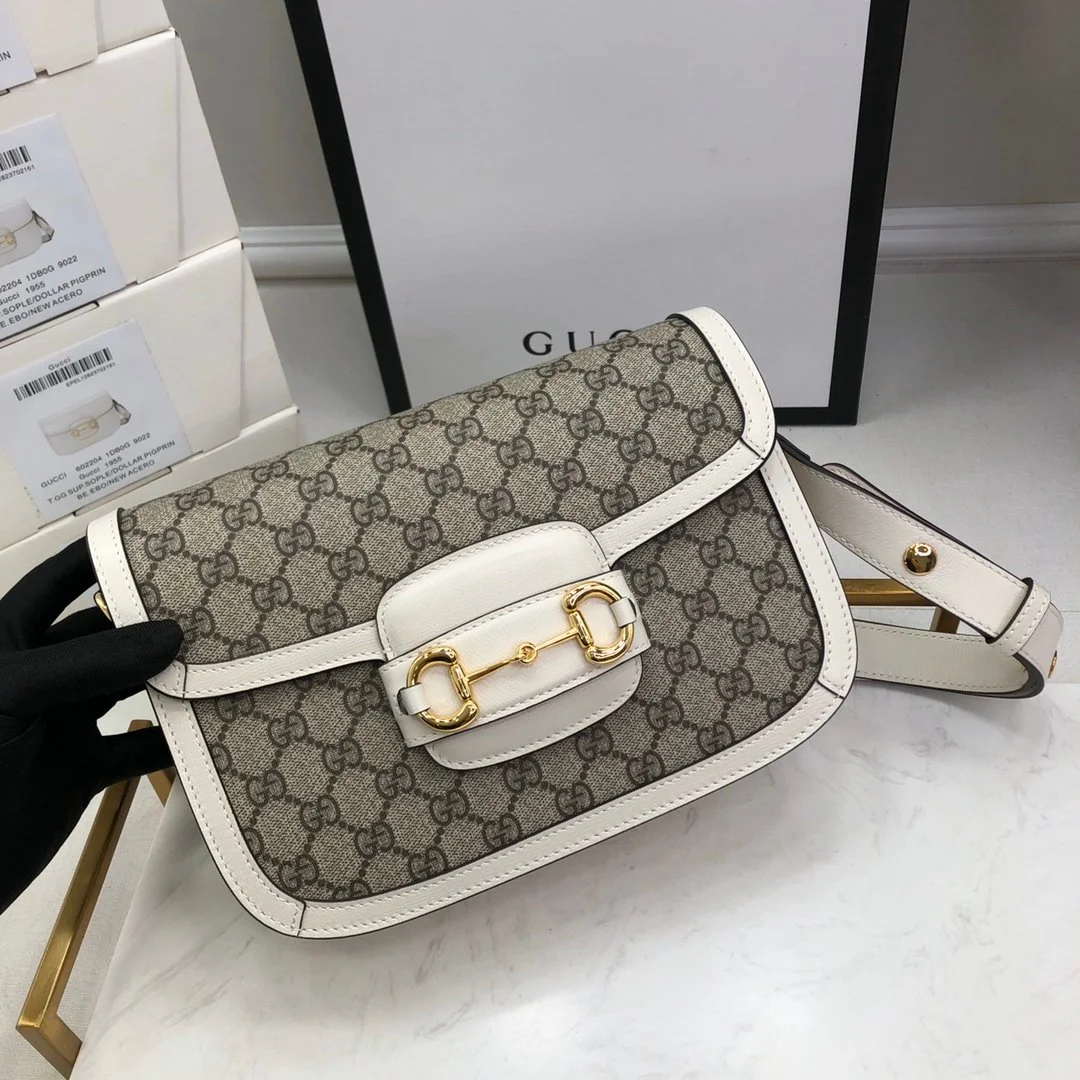 Gucci 1955 Horsebit Shoulder Bag-25*18*8CM