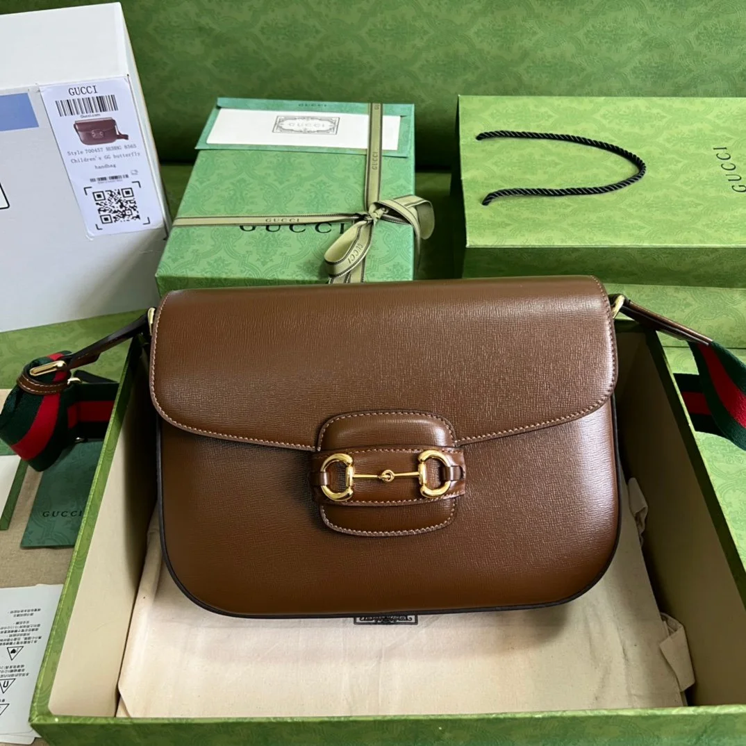 Gucci 1955 Horsebit Shoulder Bag-30*21*7.5CM