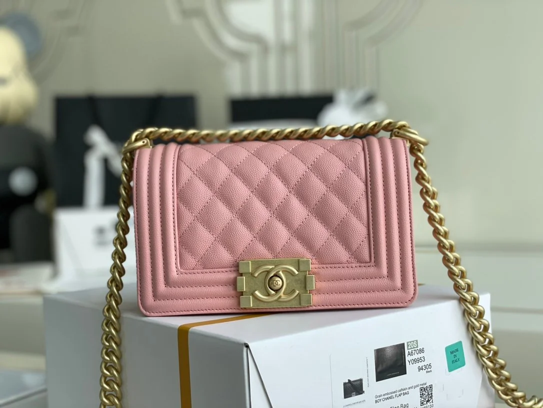 Chanell Boy Bag-Caviar-20CM