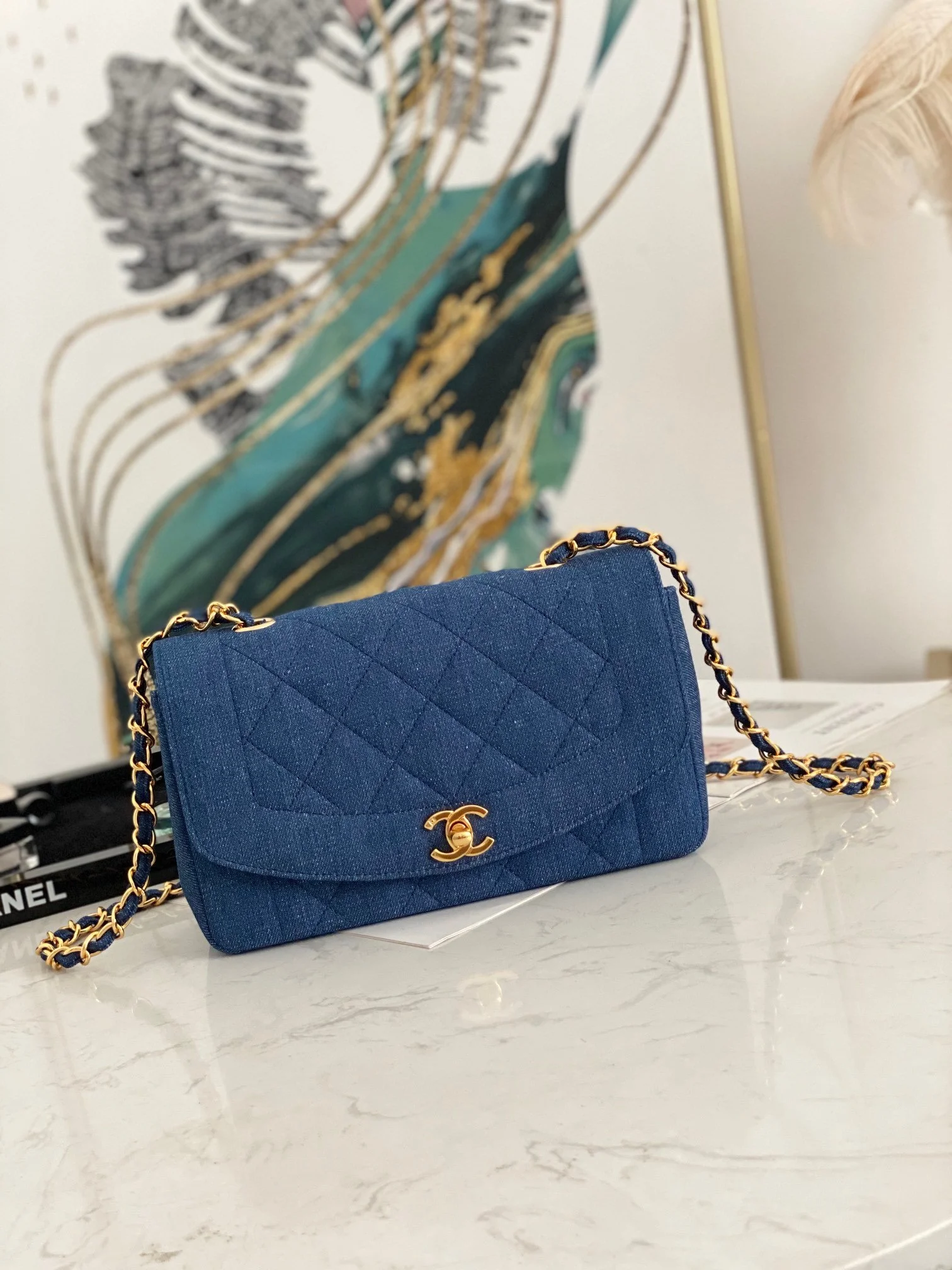 Chanell Flap Bag-22.5*14*7CM