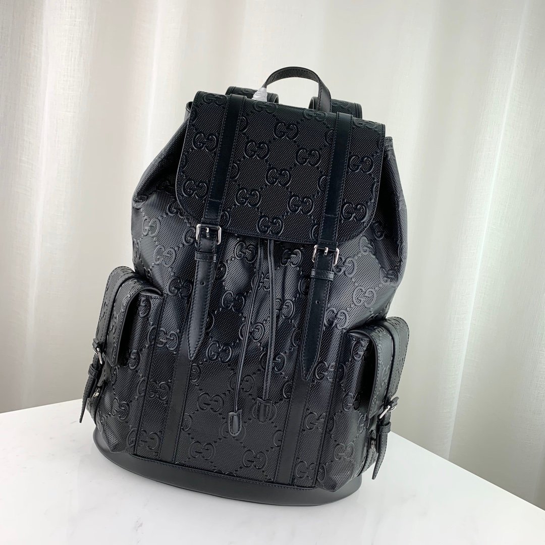 Gucci GG Embossed Backpack-34*41*12