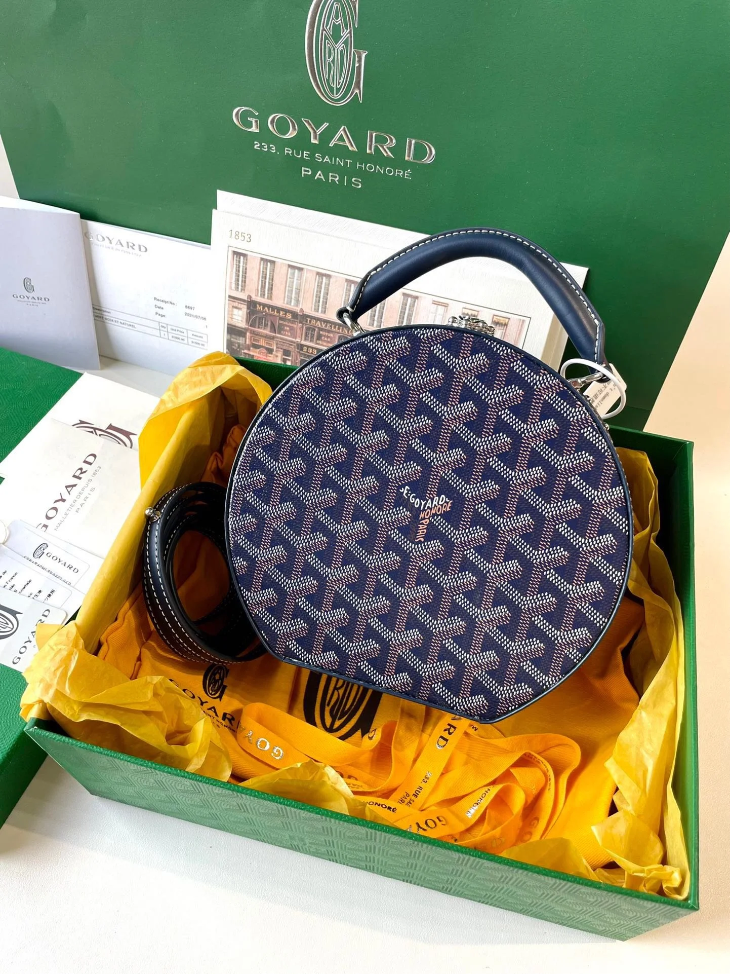 Goyard Jetblack Bag-16.5*7*18CM