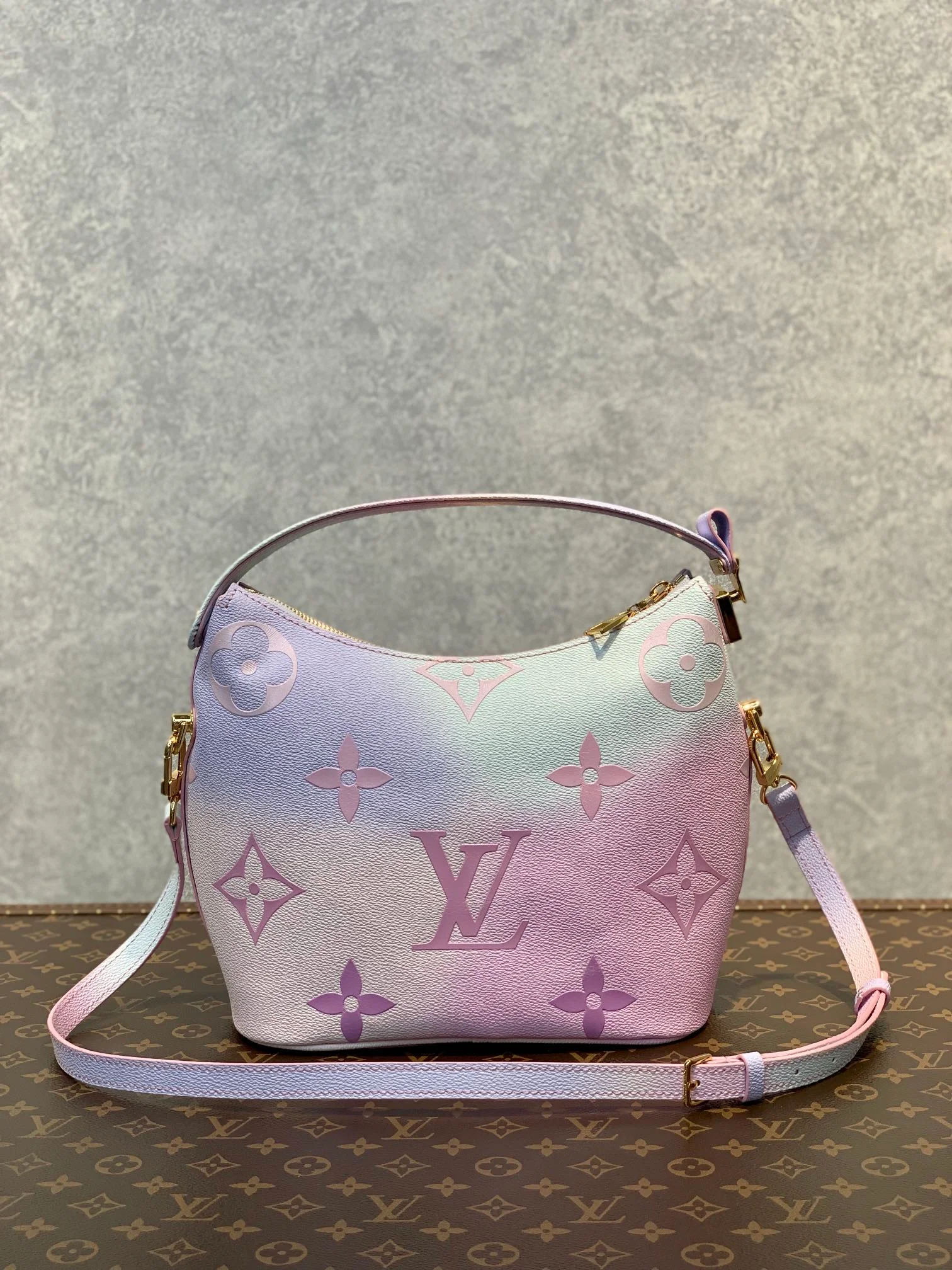 Louis Vuitton Bagatelle Handbags-M46112-22*14*9CM