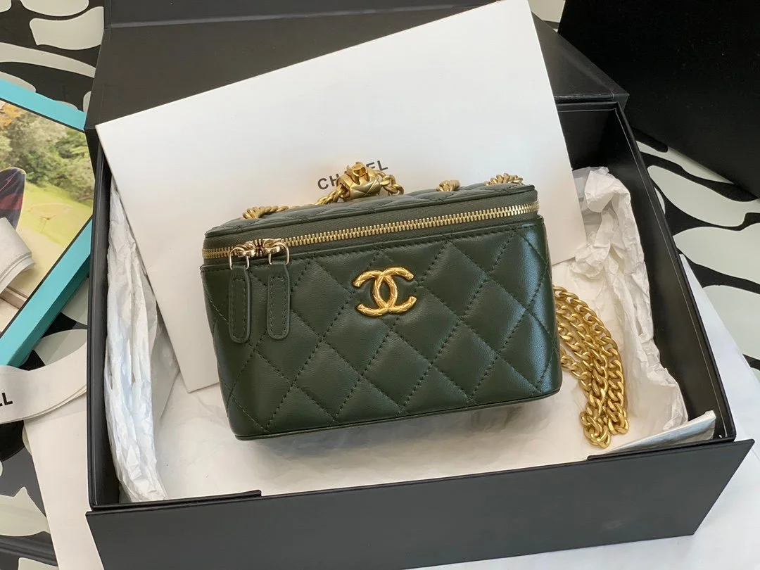 Chanel Cosmetic Bag-8.5*11*7CM
