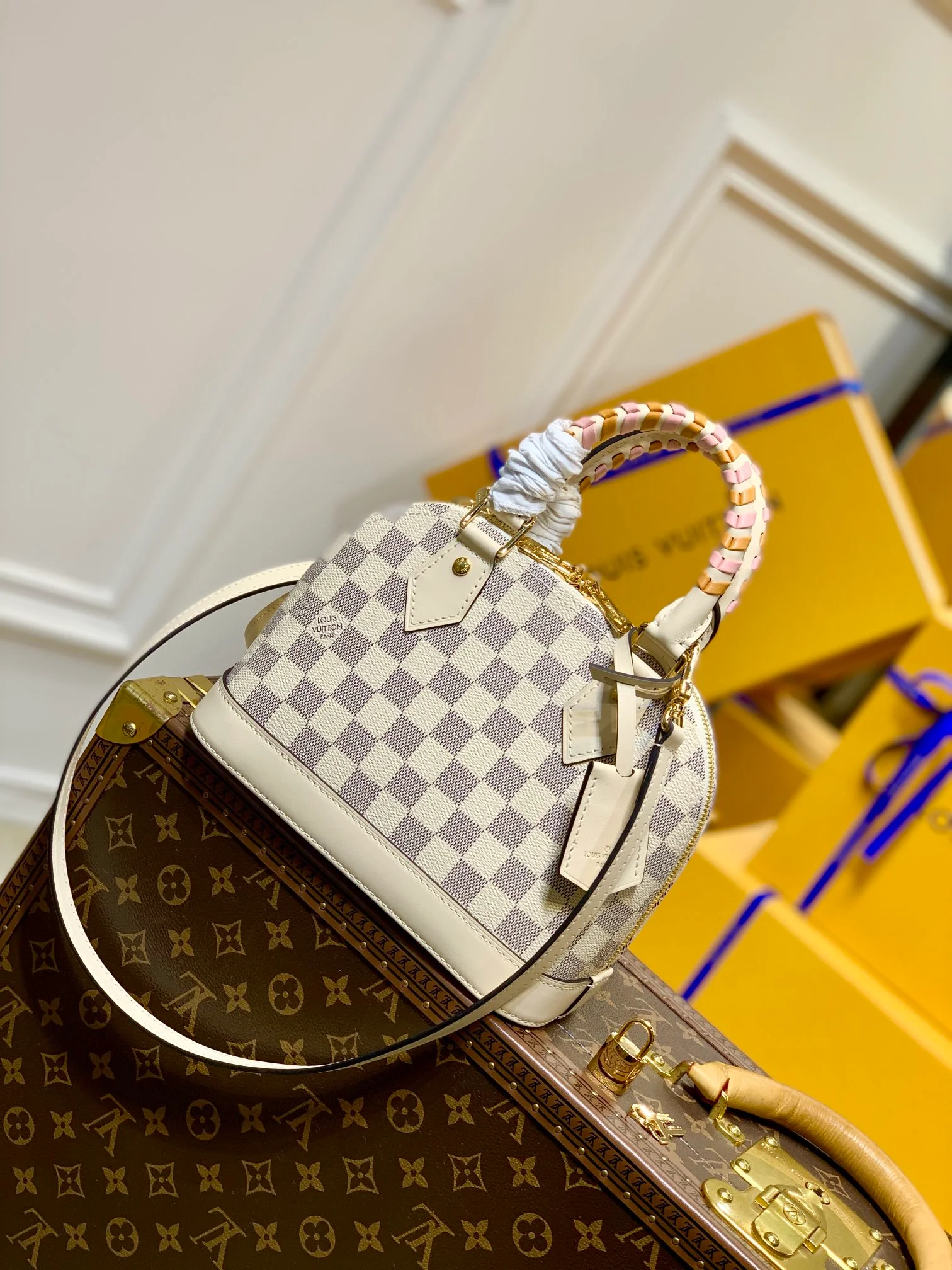 Louis Vuitton N41221 Alma BB-25*19*12CM