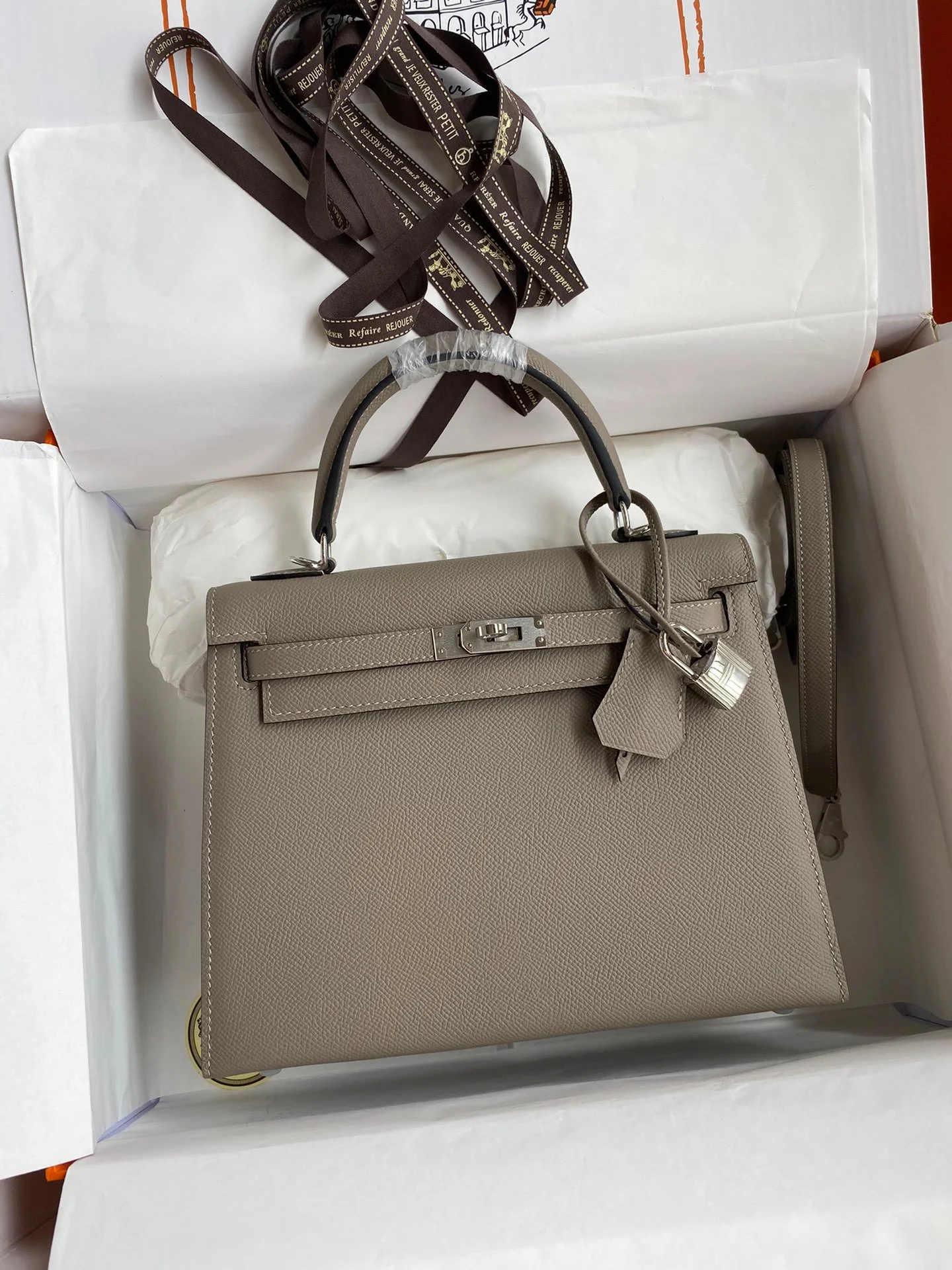 Hermes Kelly-Epsom Leather-25CM