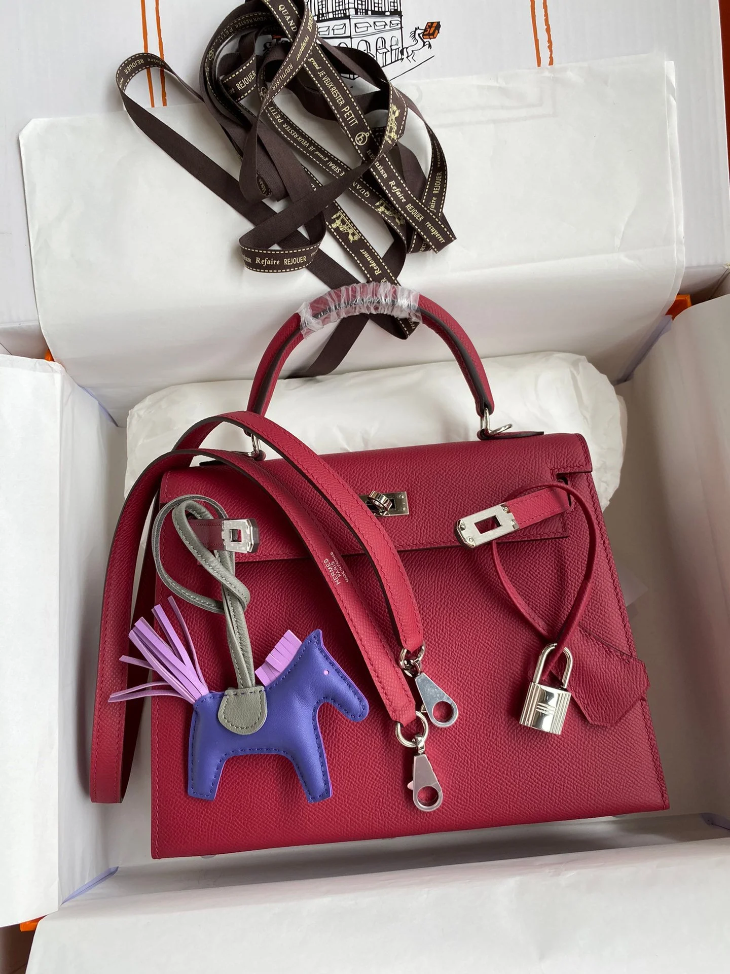 Hermes Kelly-Epsom Leather-25CM