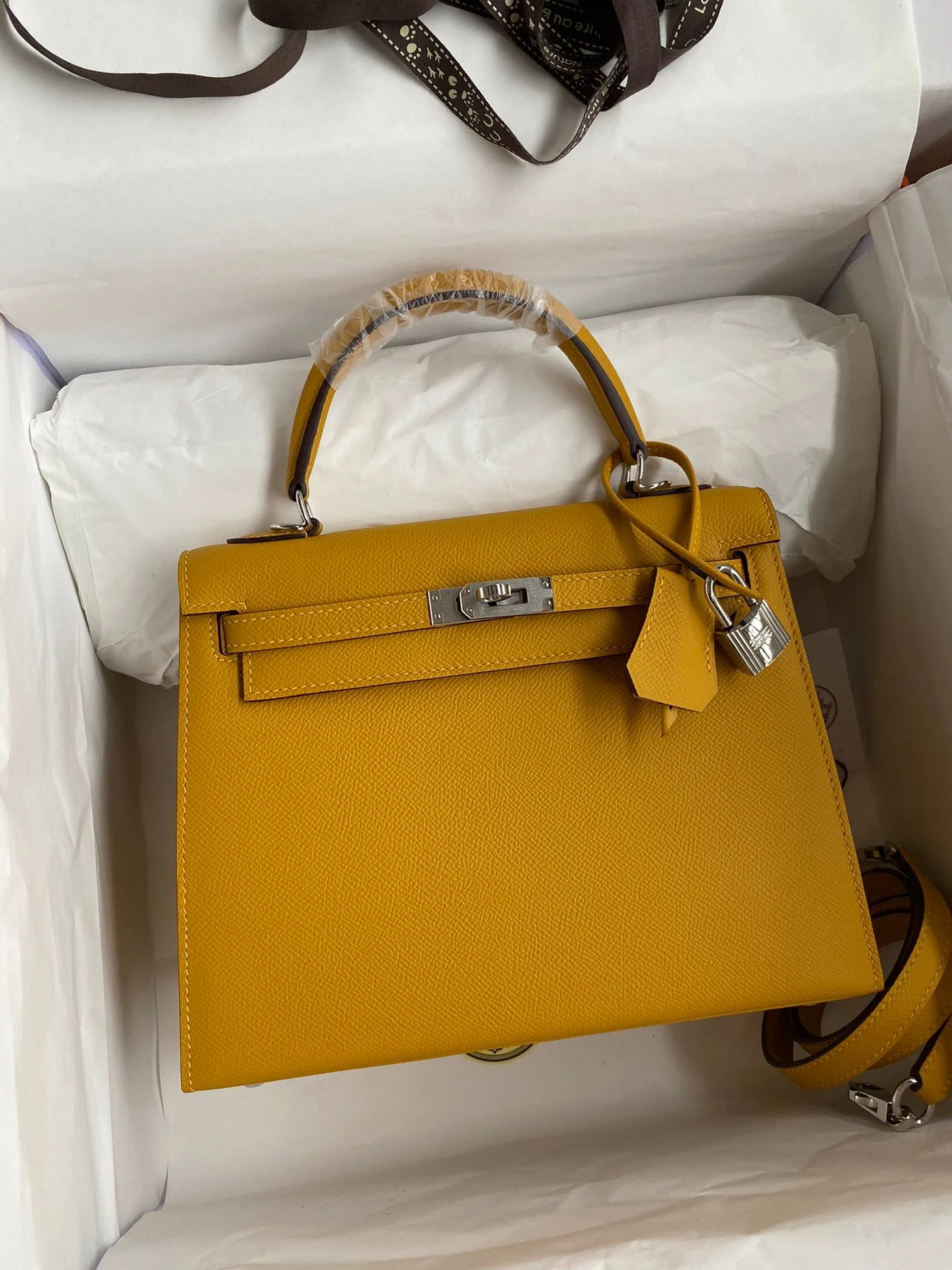 Hermes Kelly-Epsom Leather-25CM