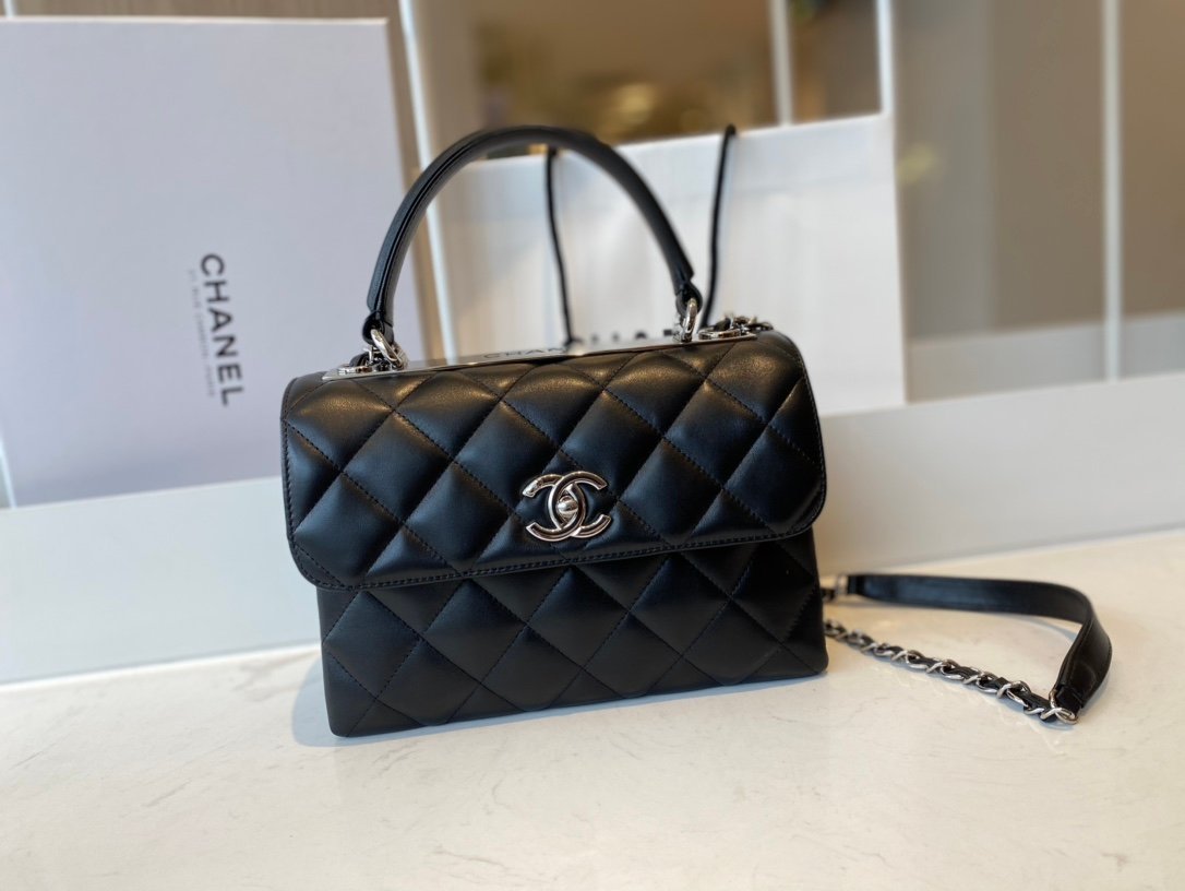 Chanell Trendy CC-Silver-25*17*12CM