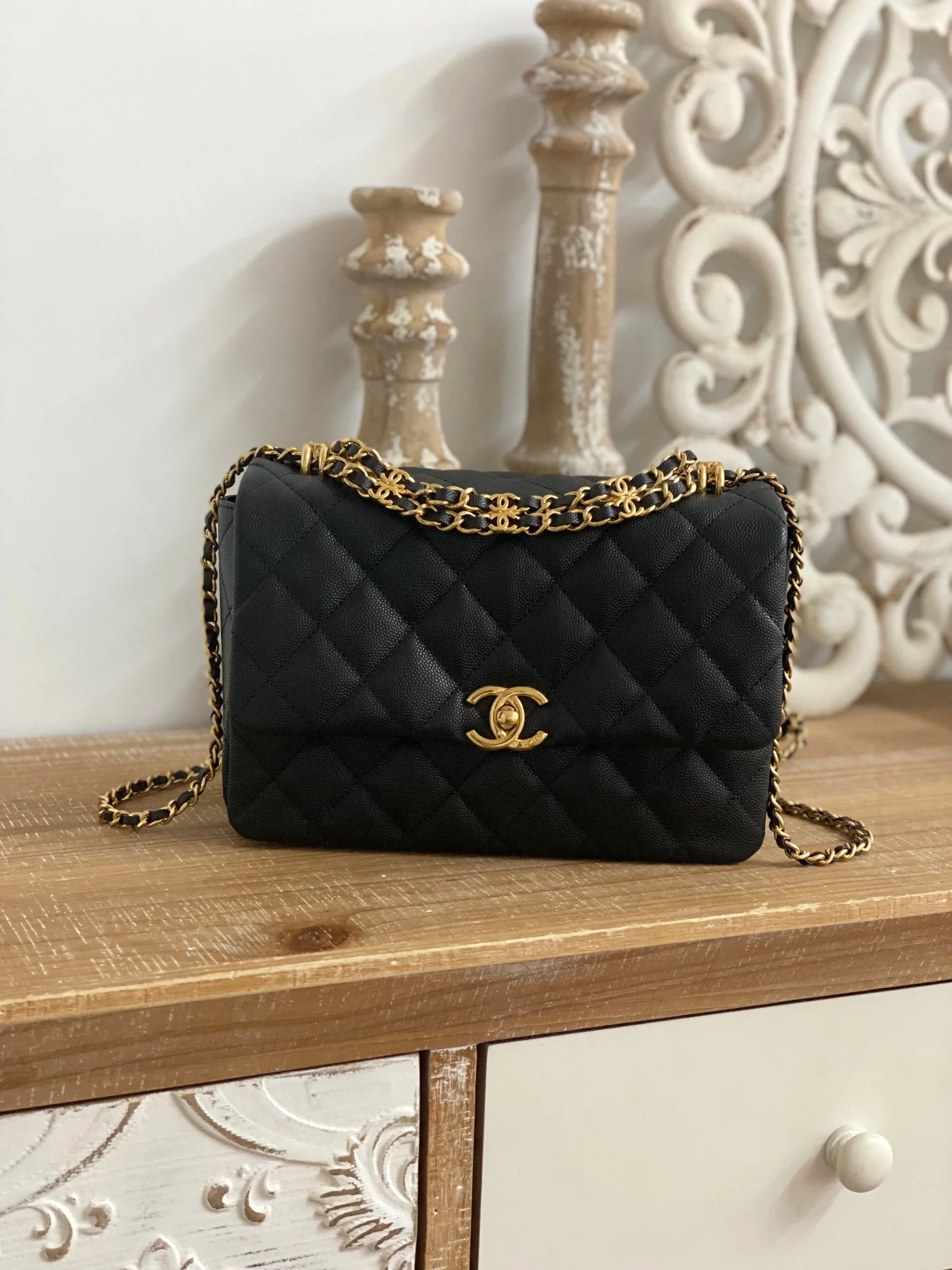 Chanel Flap Bag-16*23*11.5CM