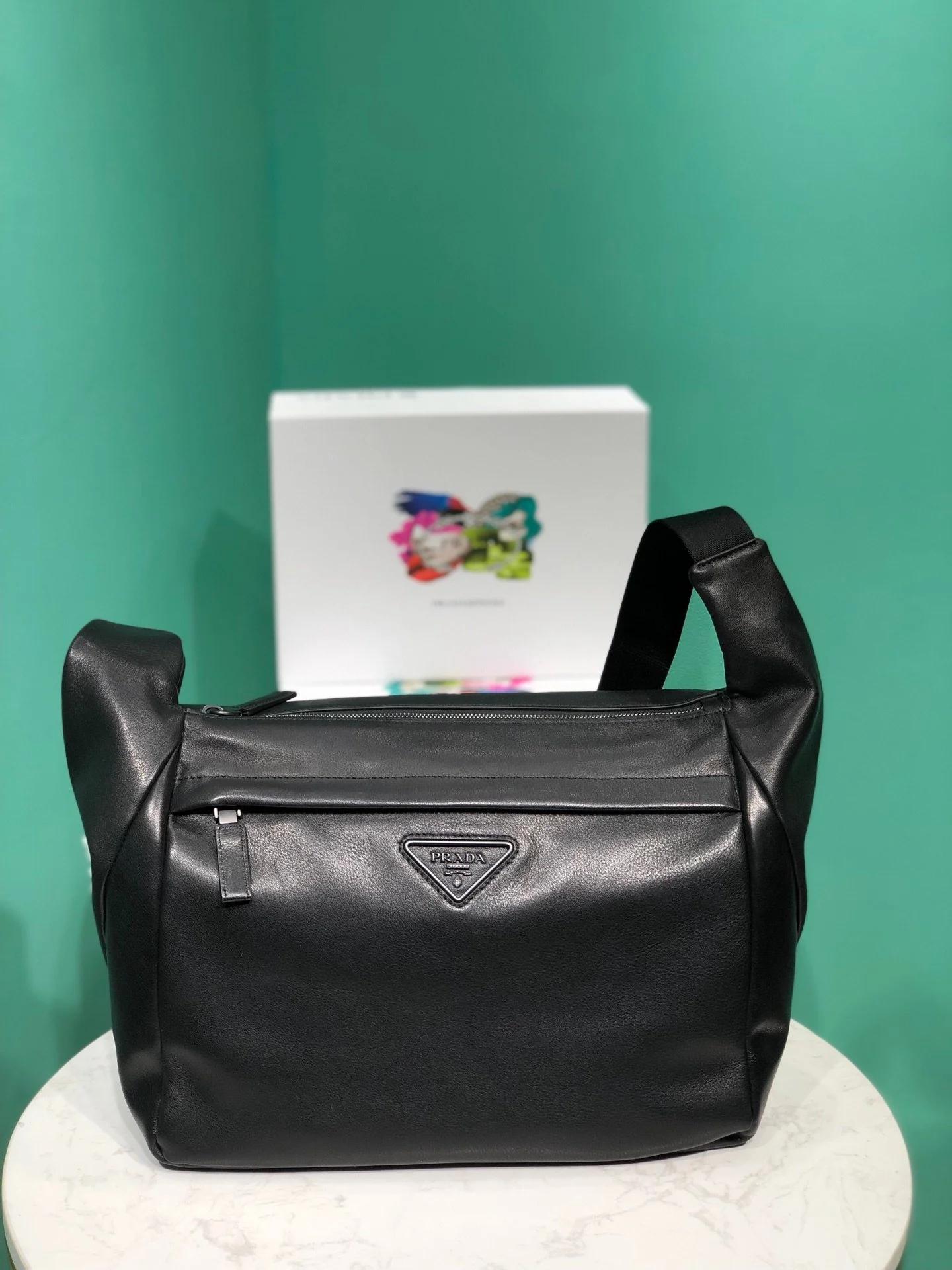 Prada Crossbody Bag-2VH125-32*32*9CM