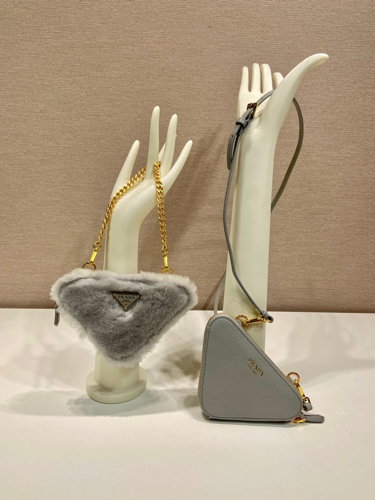 Prada 1NR015 Double Triangle Bag -15*10*5CM