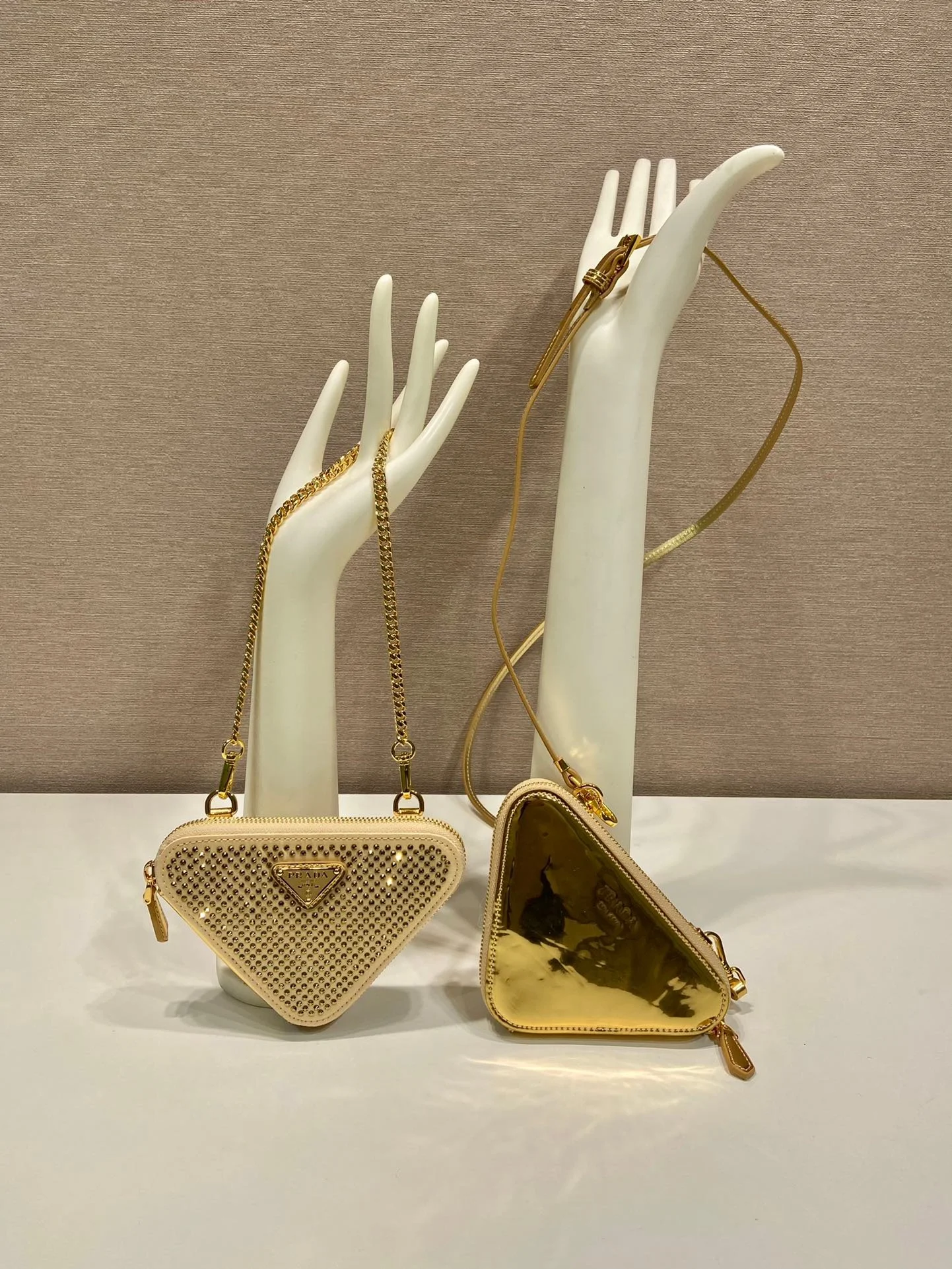 Prada 1NR015 Double Triangle Bag -15*10*5CM
