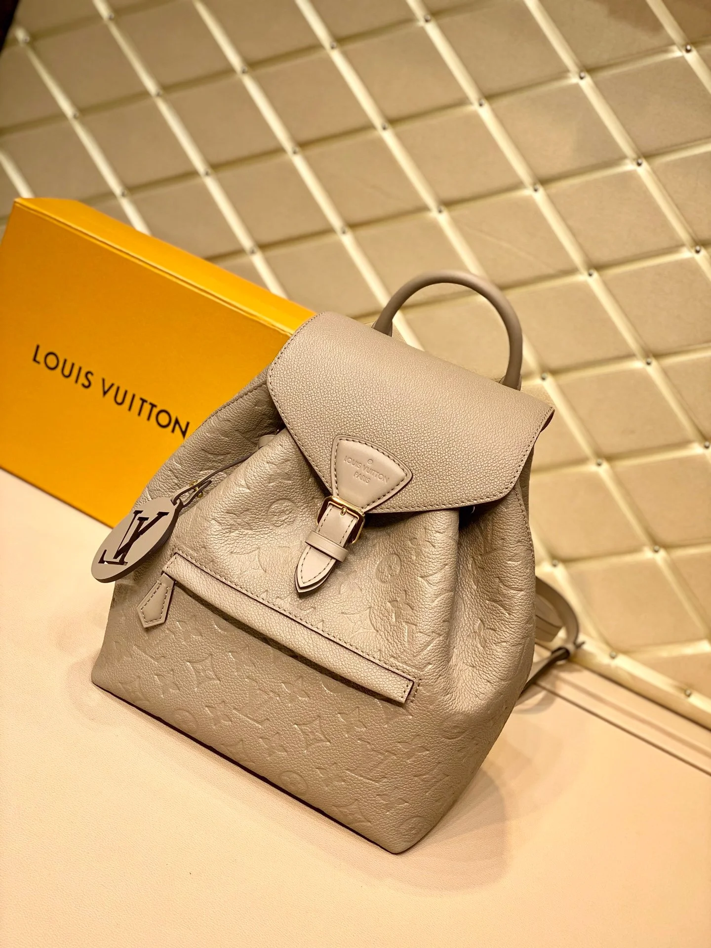 Louis Vuitton Montsouris Backpack-M45410-27.5*33*14CM