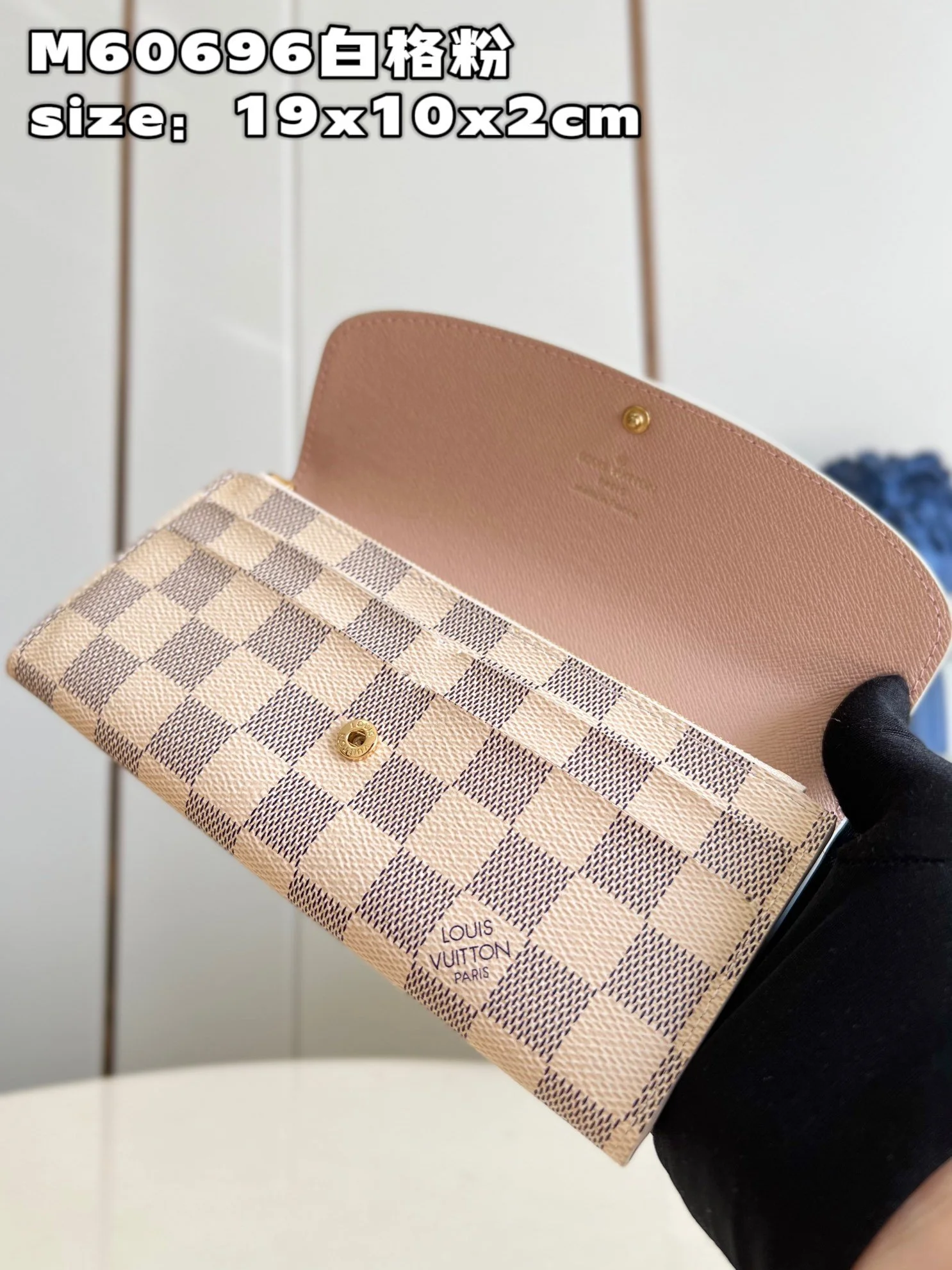 Louis Vuitton Emilie Wallet M60696-19x10x2CM