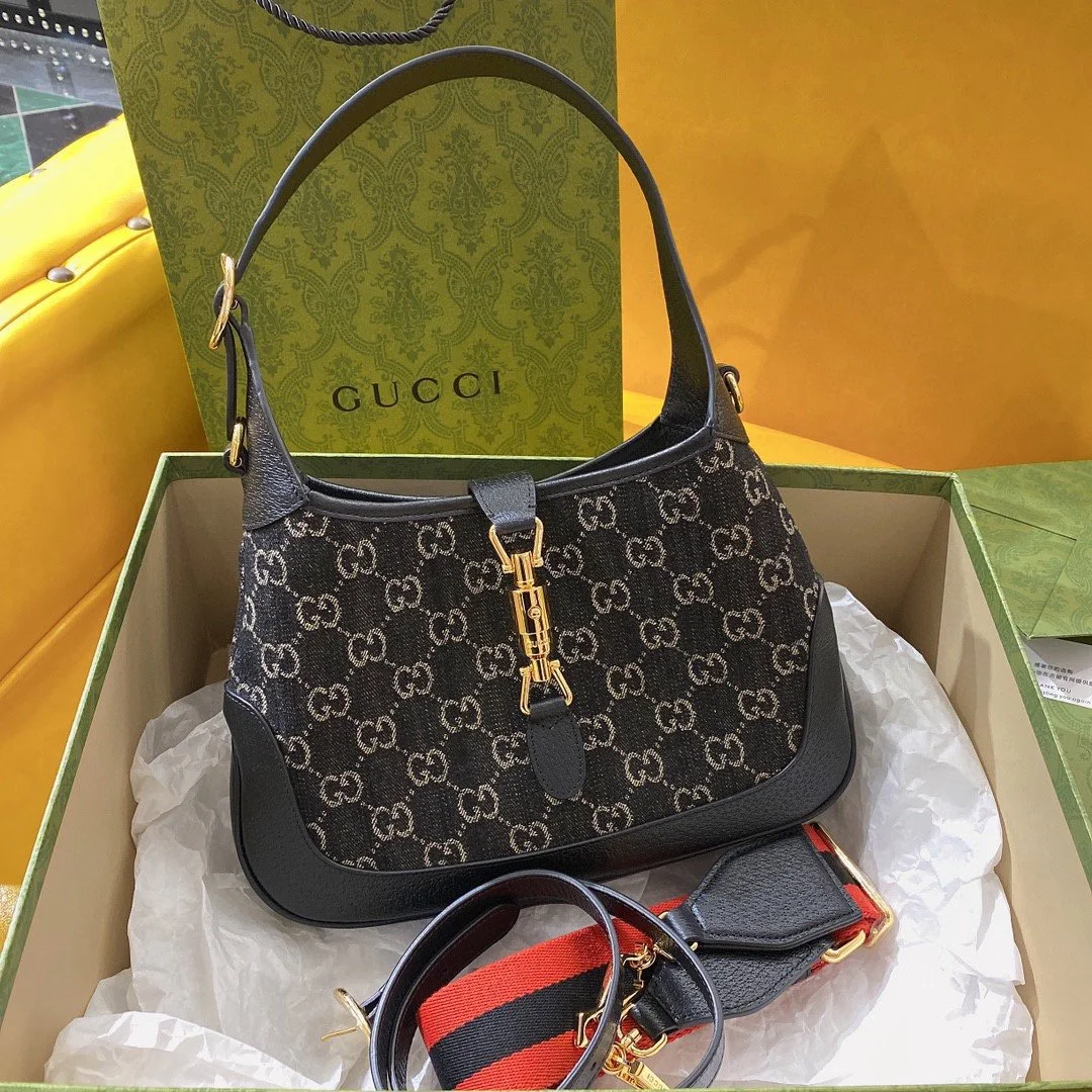 Gucci Jackie 1961 Hobo Bag-28*19*4.5CM