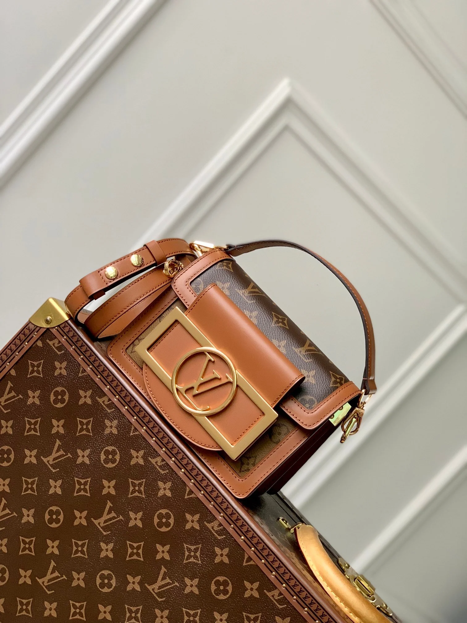 Louis Vuitton Mini Dauphine Bag-20*15*9CM