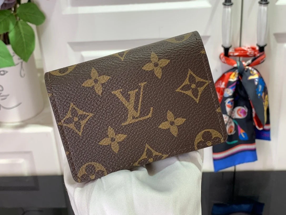 Louis Vuitton Enveloppe Carte de Visite Wallet-M63801-10.5*8CM